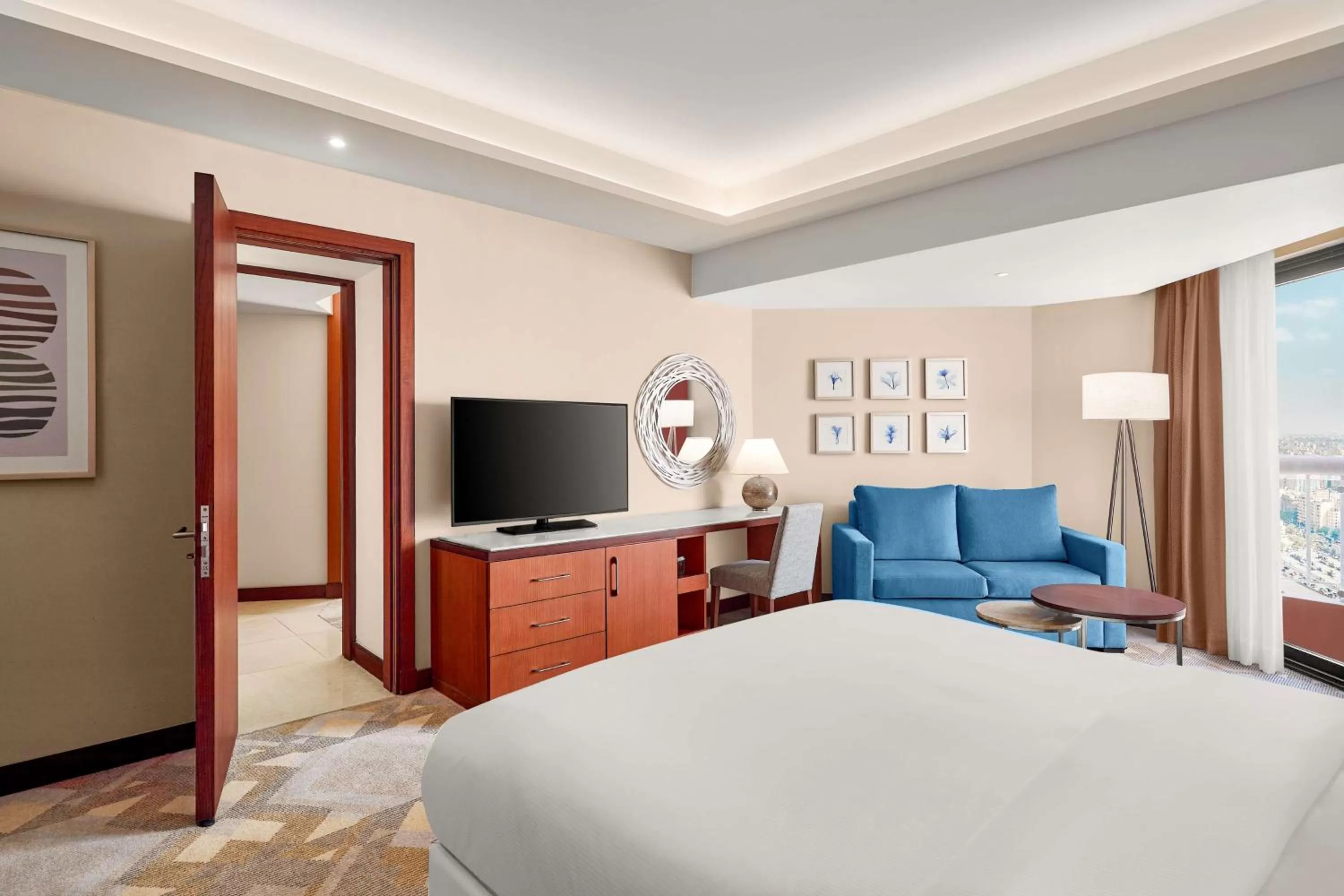 Bed in Ramses Hilton Hotel & Casino