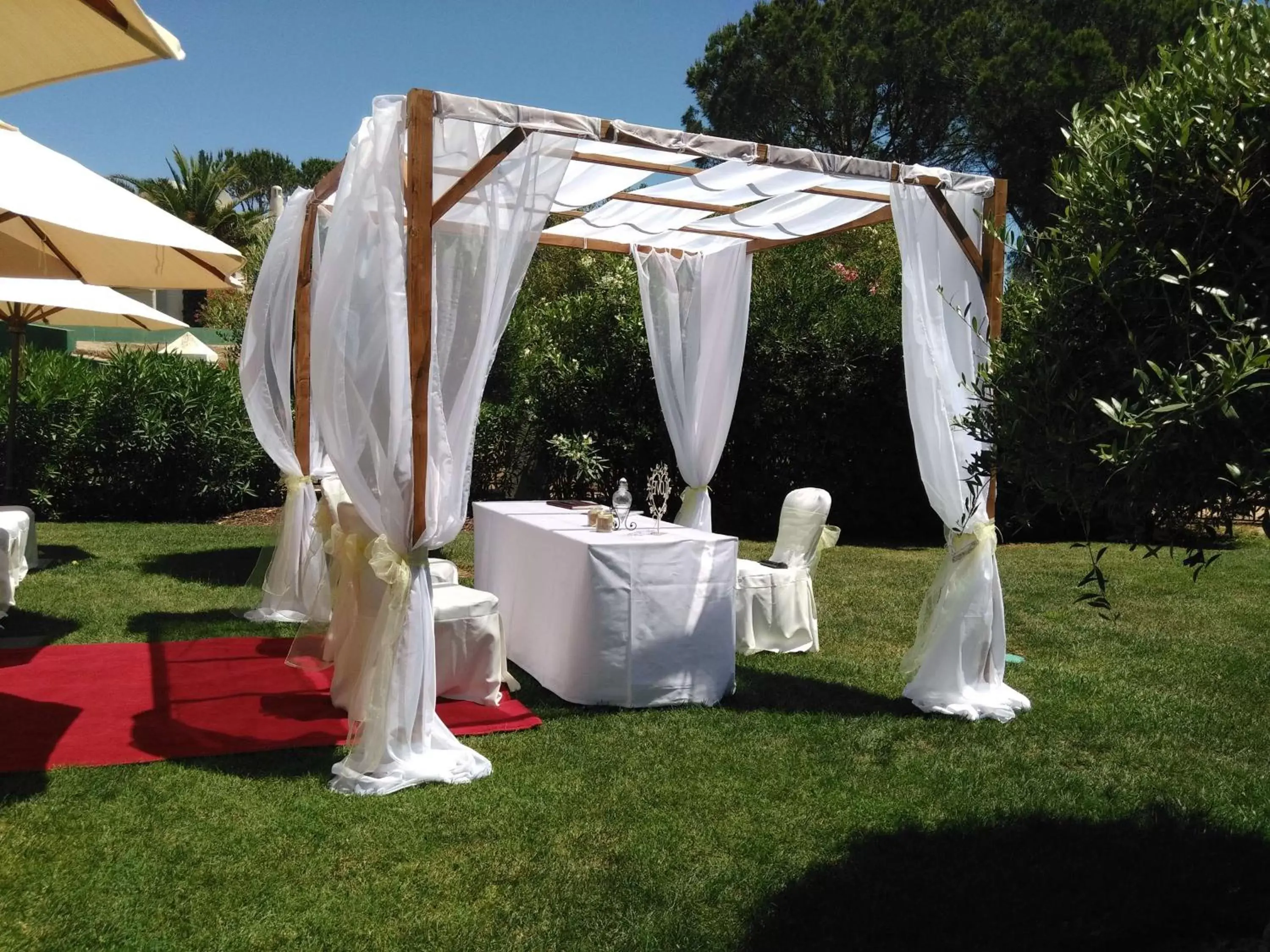 Inner courtyard view, Banquet Facilities in Hilton Vilamoura