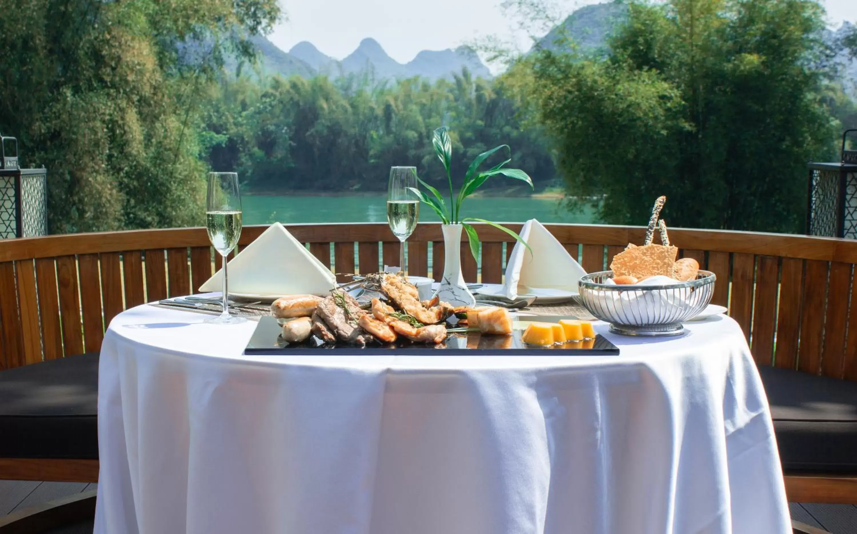 Food and drinks in Banyan Tree Yangshuo