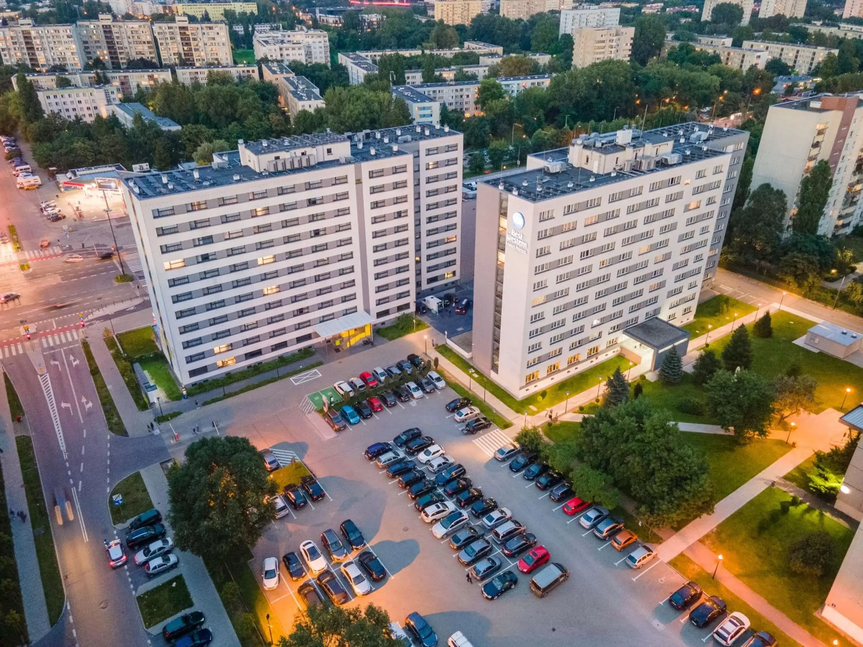 Property building, Bird's-eye View in Best Western Hotel Portos