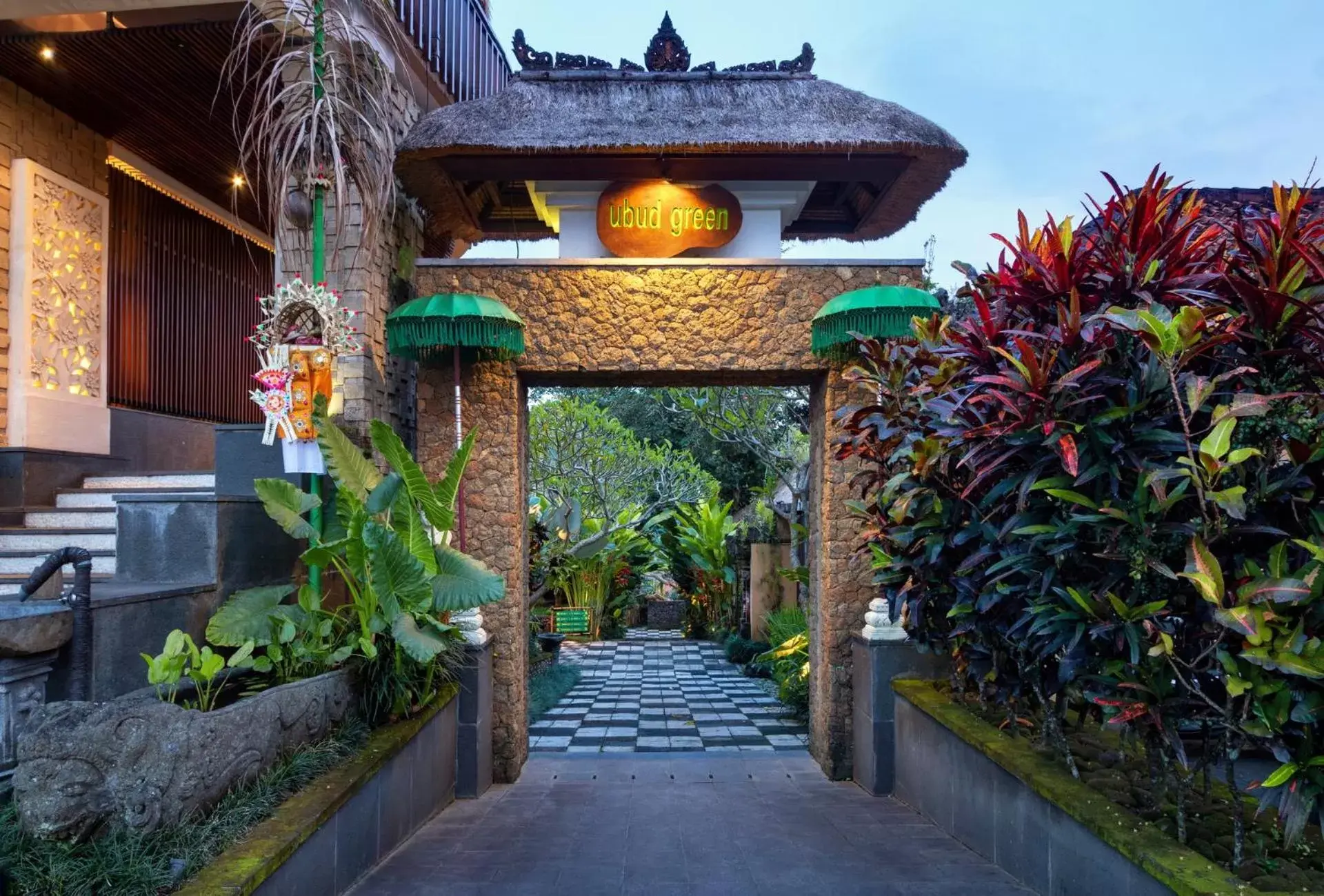 Lobby or reception in Ubud Green Resort Villas Powered by Archipelago Lobby or reception in Ubud Green Resort Villas Powered by Archipelago