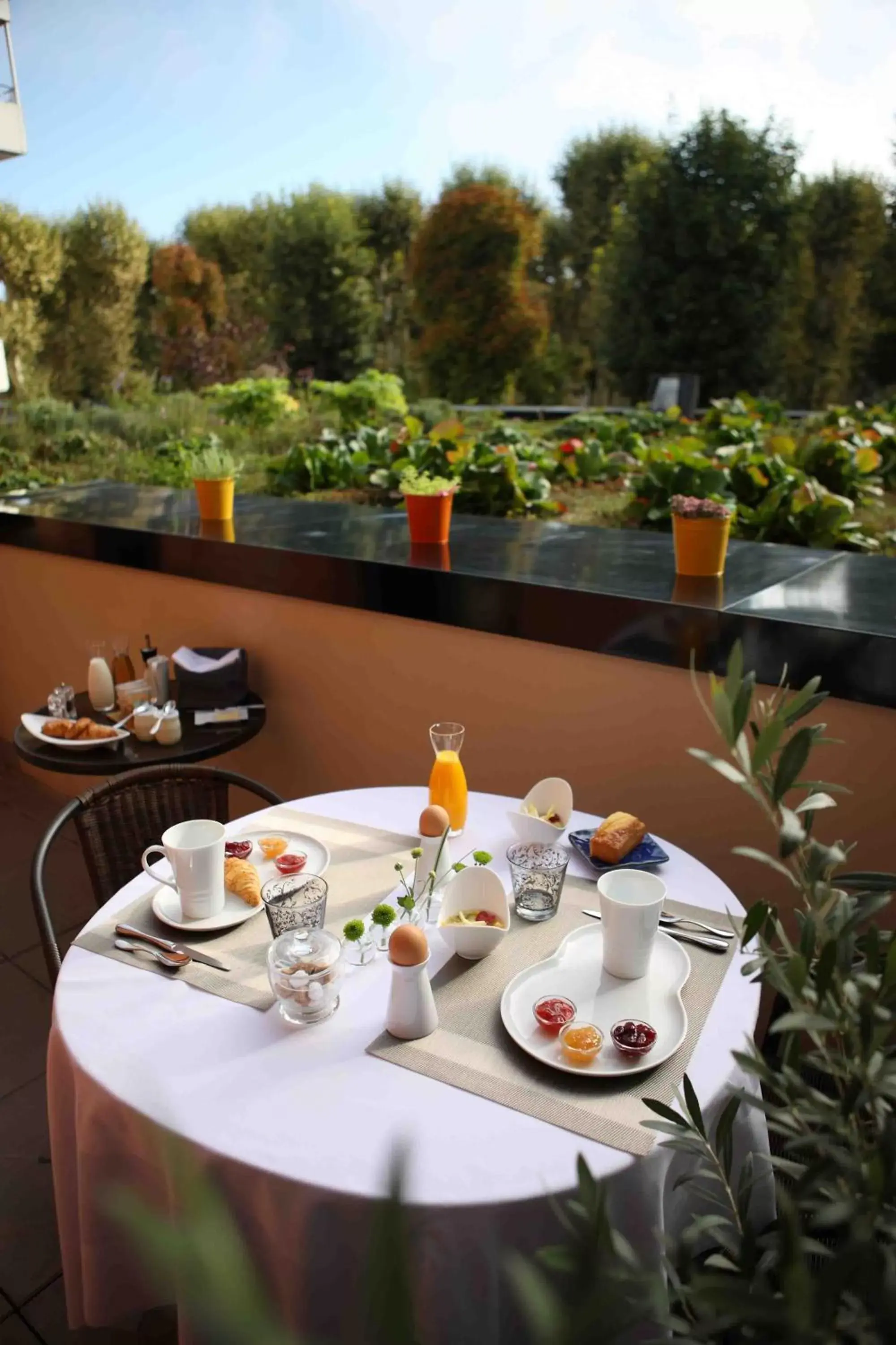 Balcony/Terrace, Breakfast in Maison Decoret