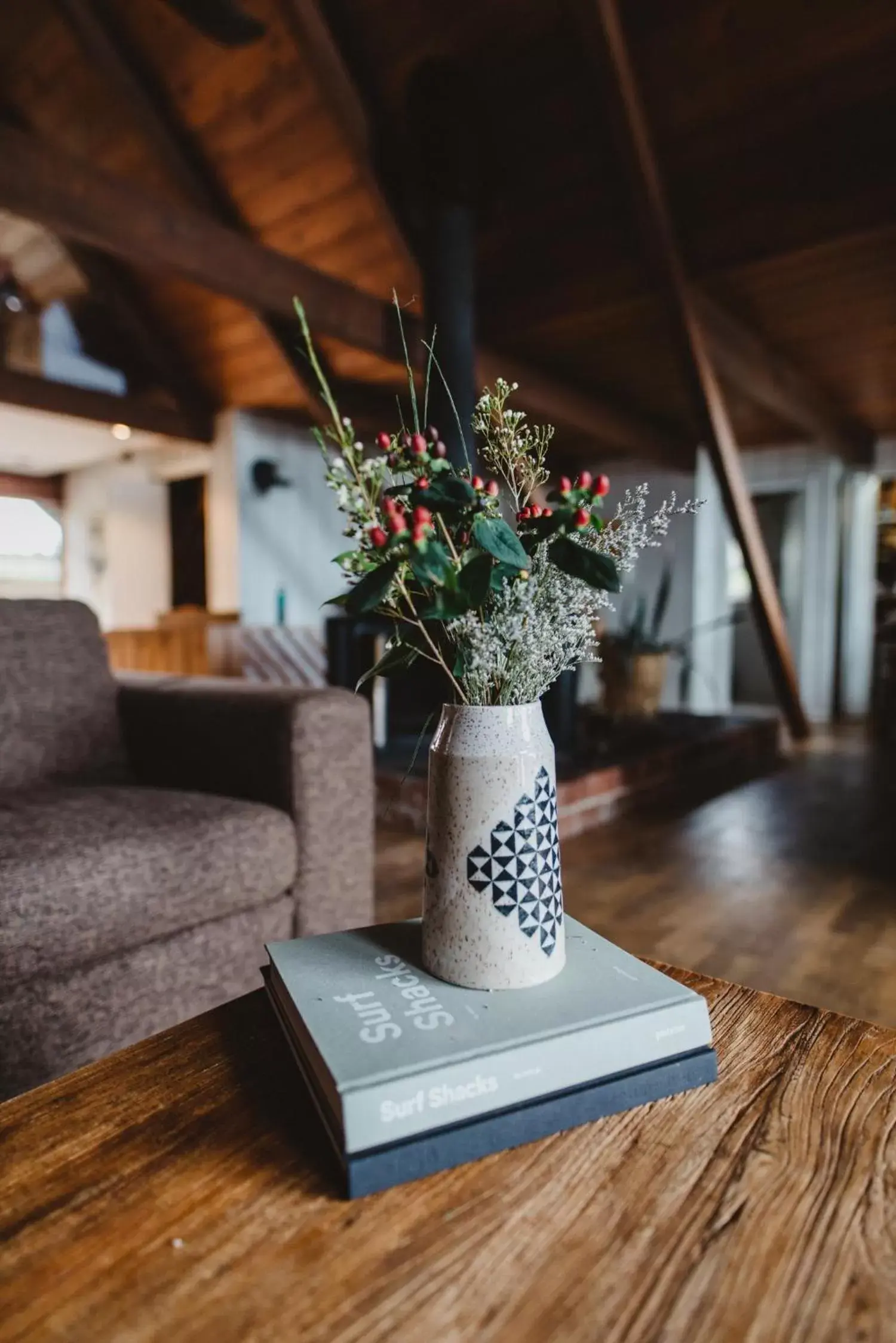 Living room, Seating Area in The Shoreline Tofino