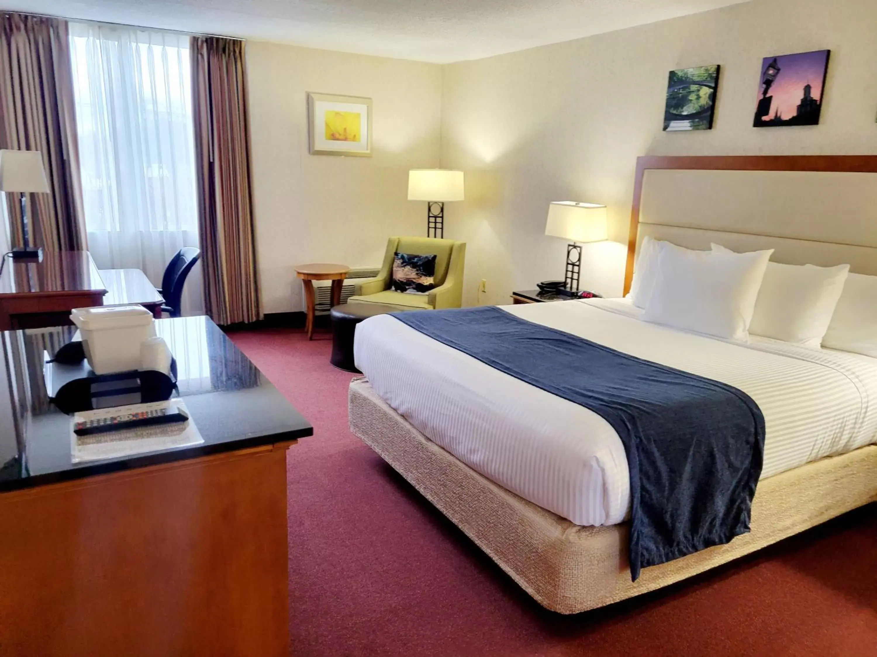 Bedroom, Bed in Bangor Grande Hotel