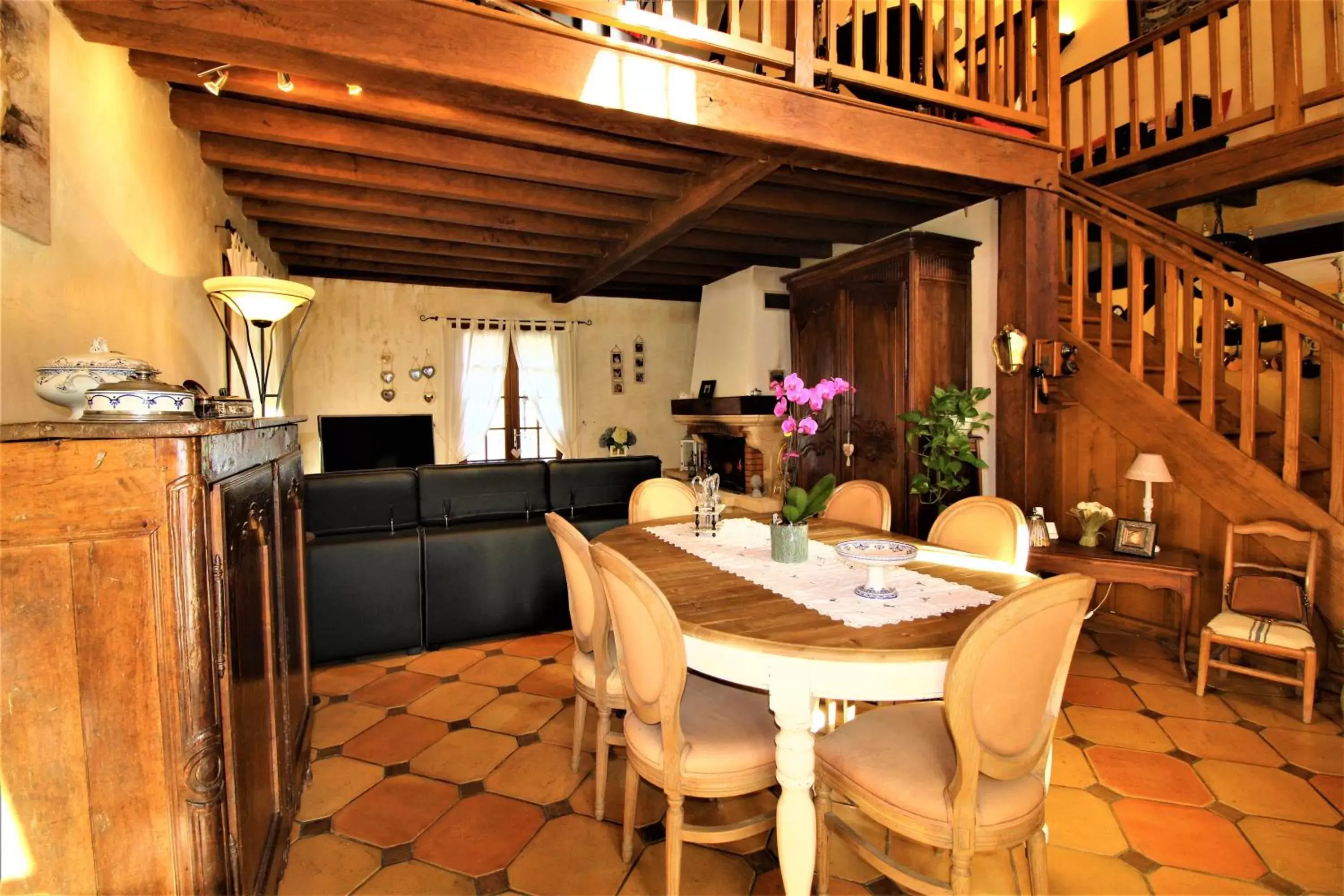 Dining Area in Chez Pascaline