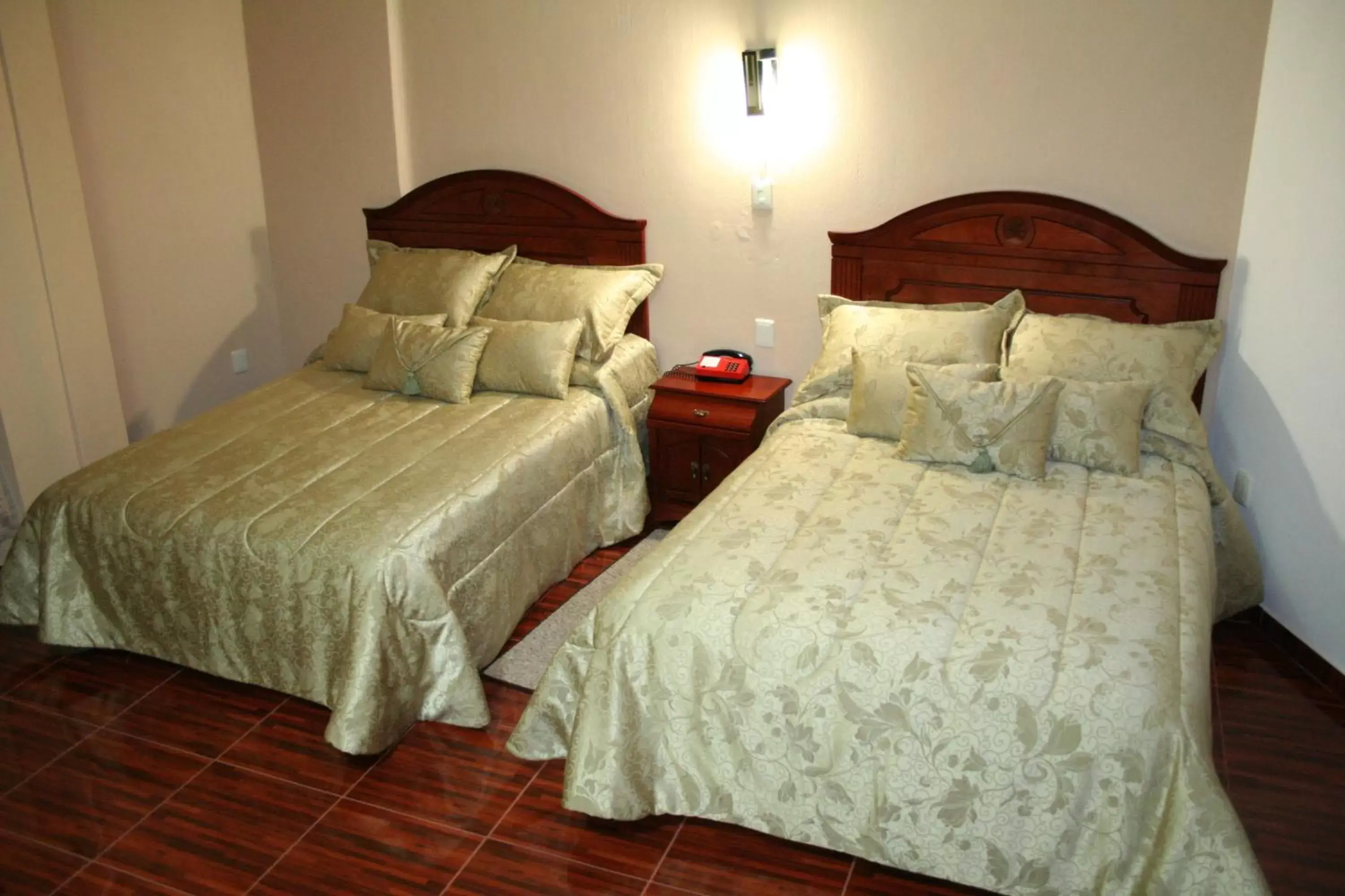 Bed in Leo Hotel