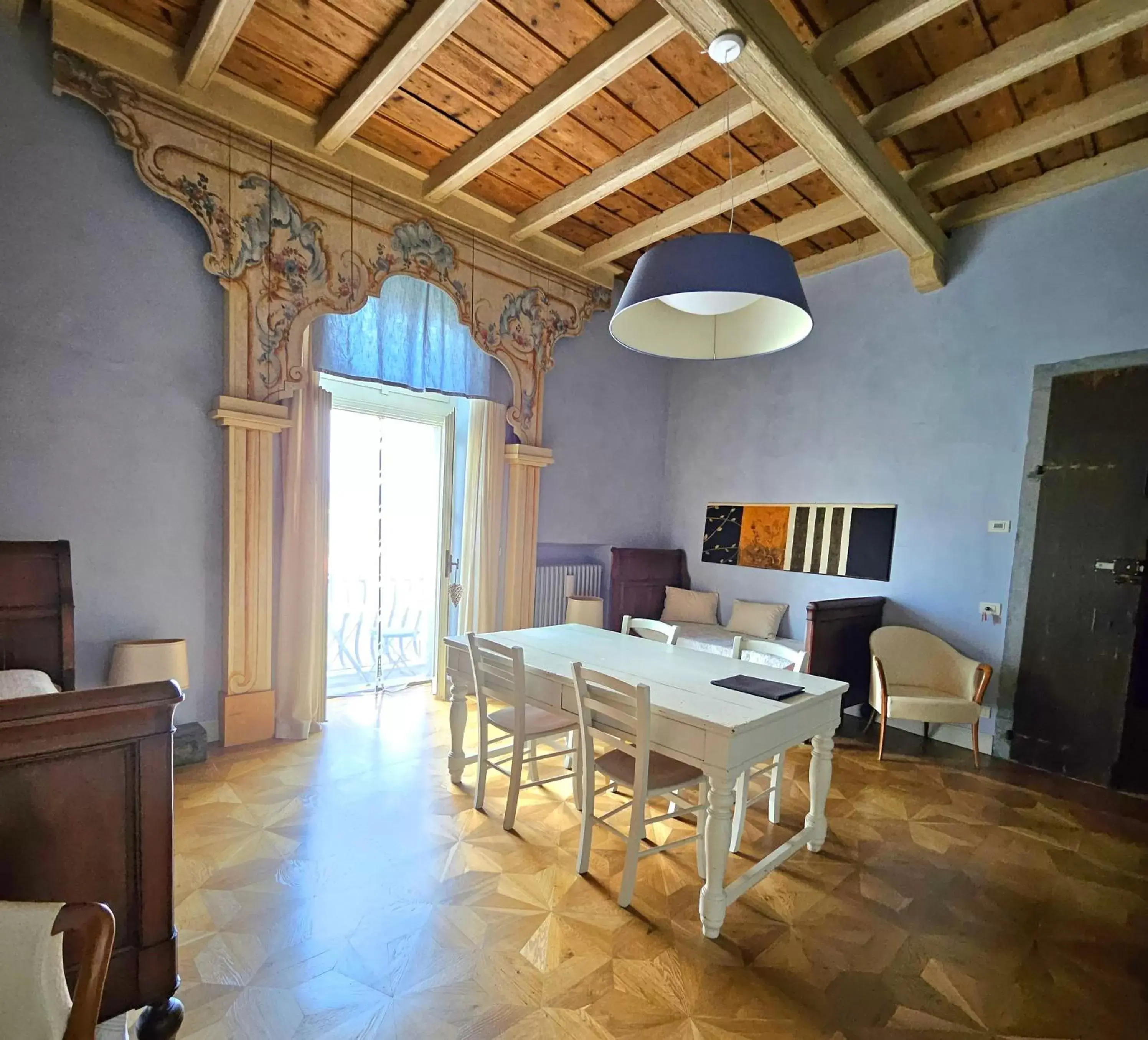 Dining Area in B&B Dimora Delle Donnole Bergamo Alta