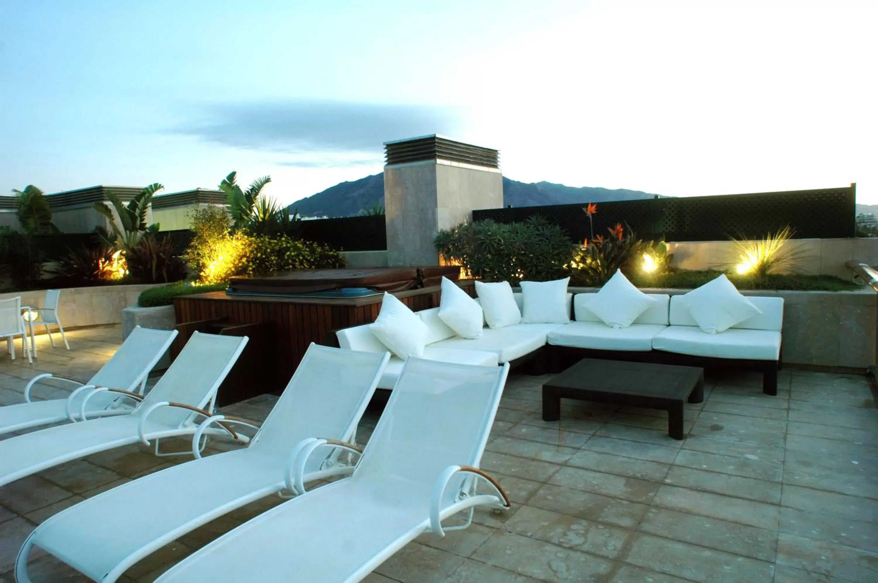 Balcony/Terrace, Swimming Pool in Gran Hotel Guadalpín Banus