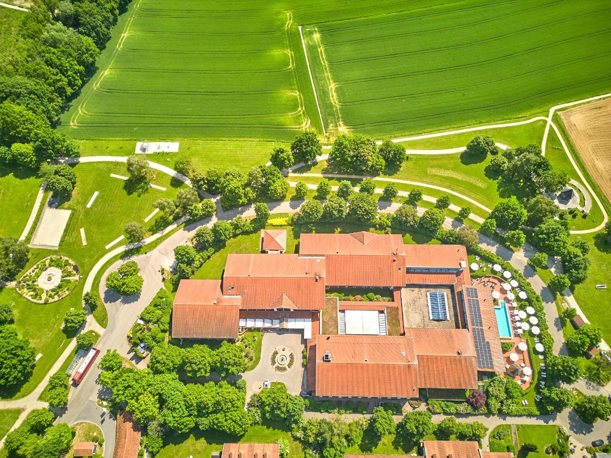 Bird's eye view in Parkhotel Bad Griesbach