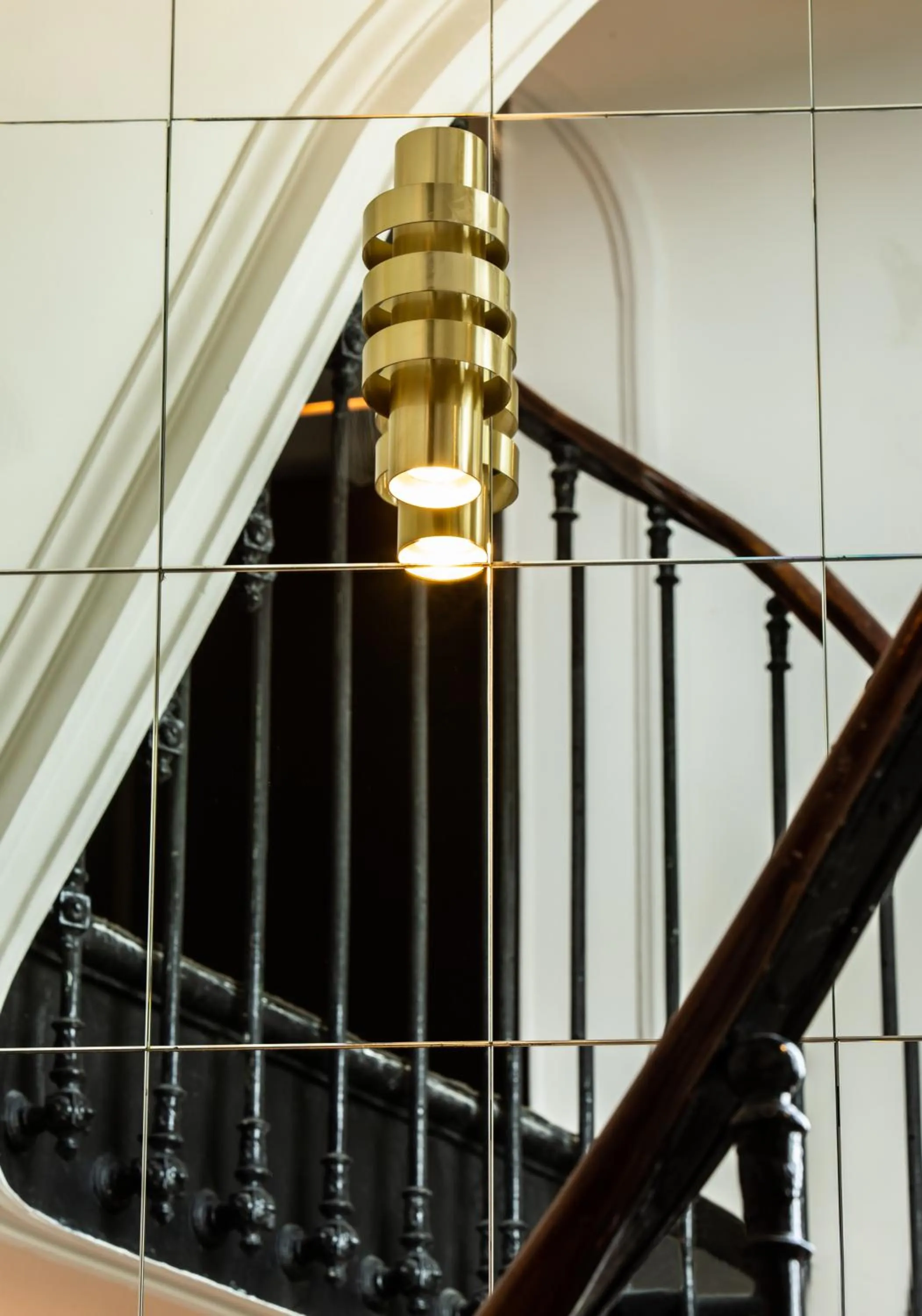 Decorative detail in ibis Styles Paris Gare du Nord TGV