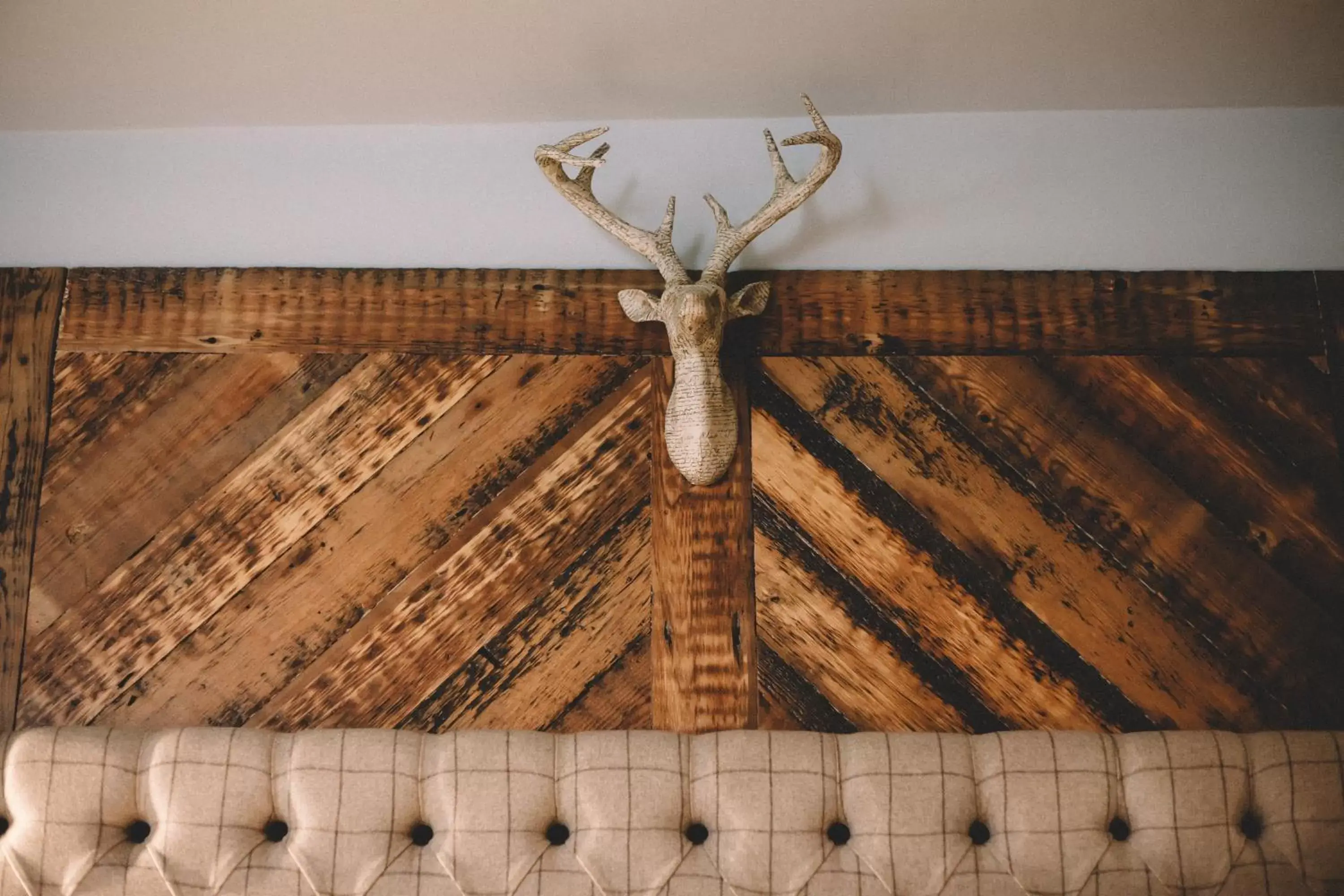 Decorative detail, Nearby Landmark in The Stag at Stow