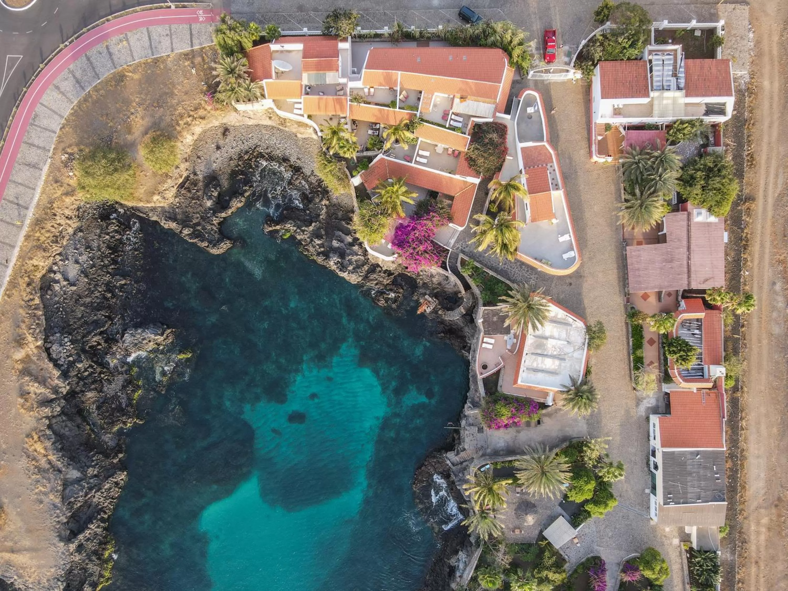 Bird's eye view in King Fisher Village Eco-Boutique Hotel