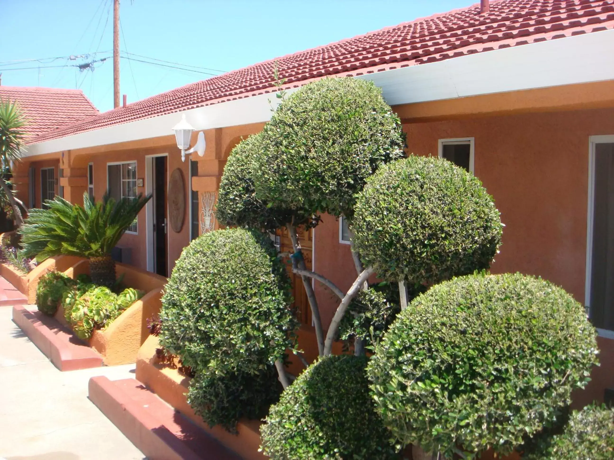 Garden, Property Building in Economy Inn Los Banos