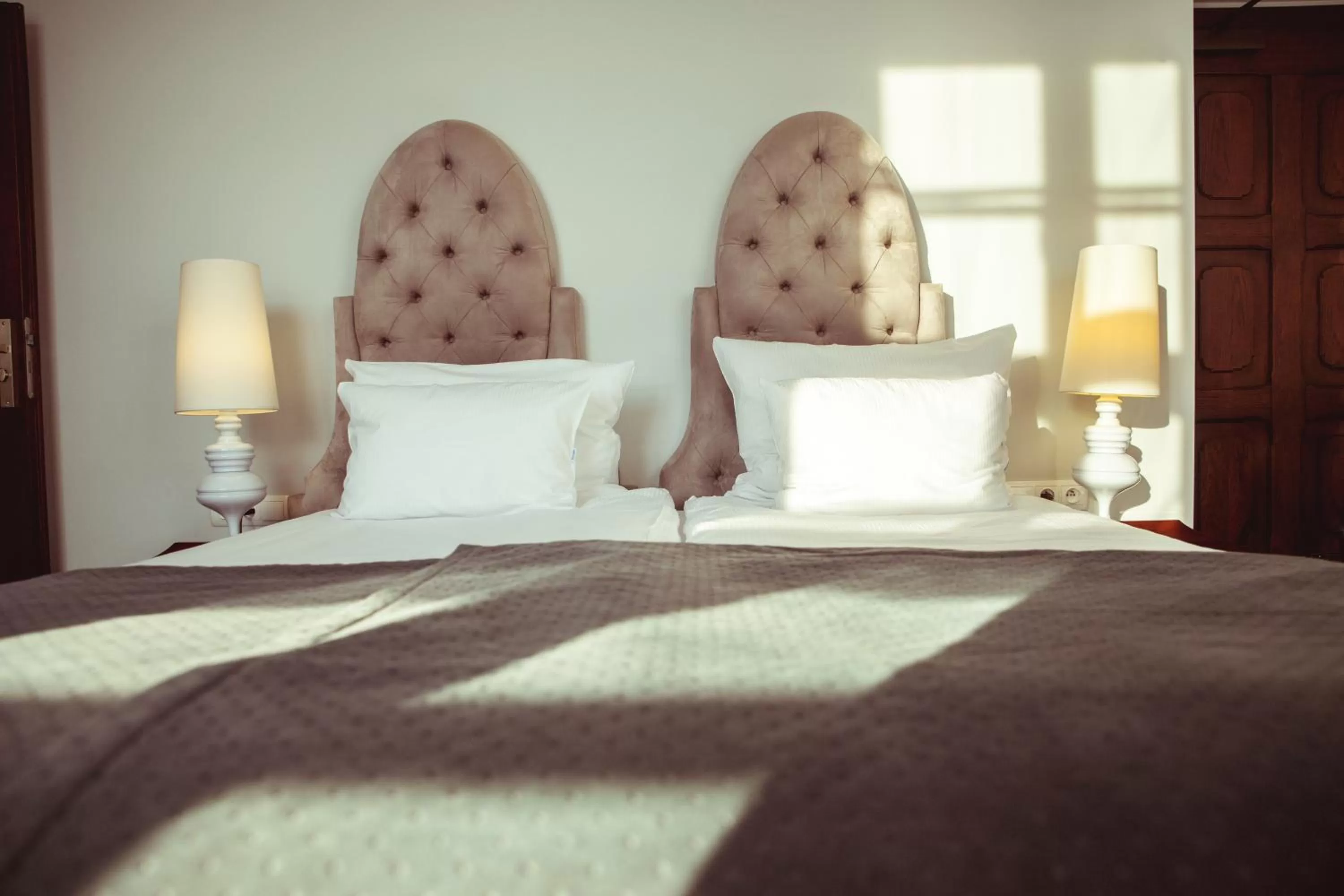 Bed in Hotel Krasicki