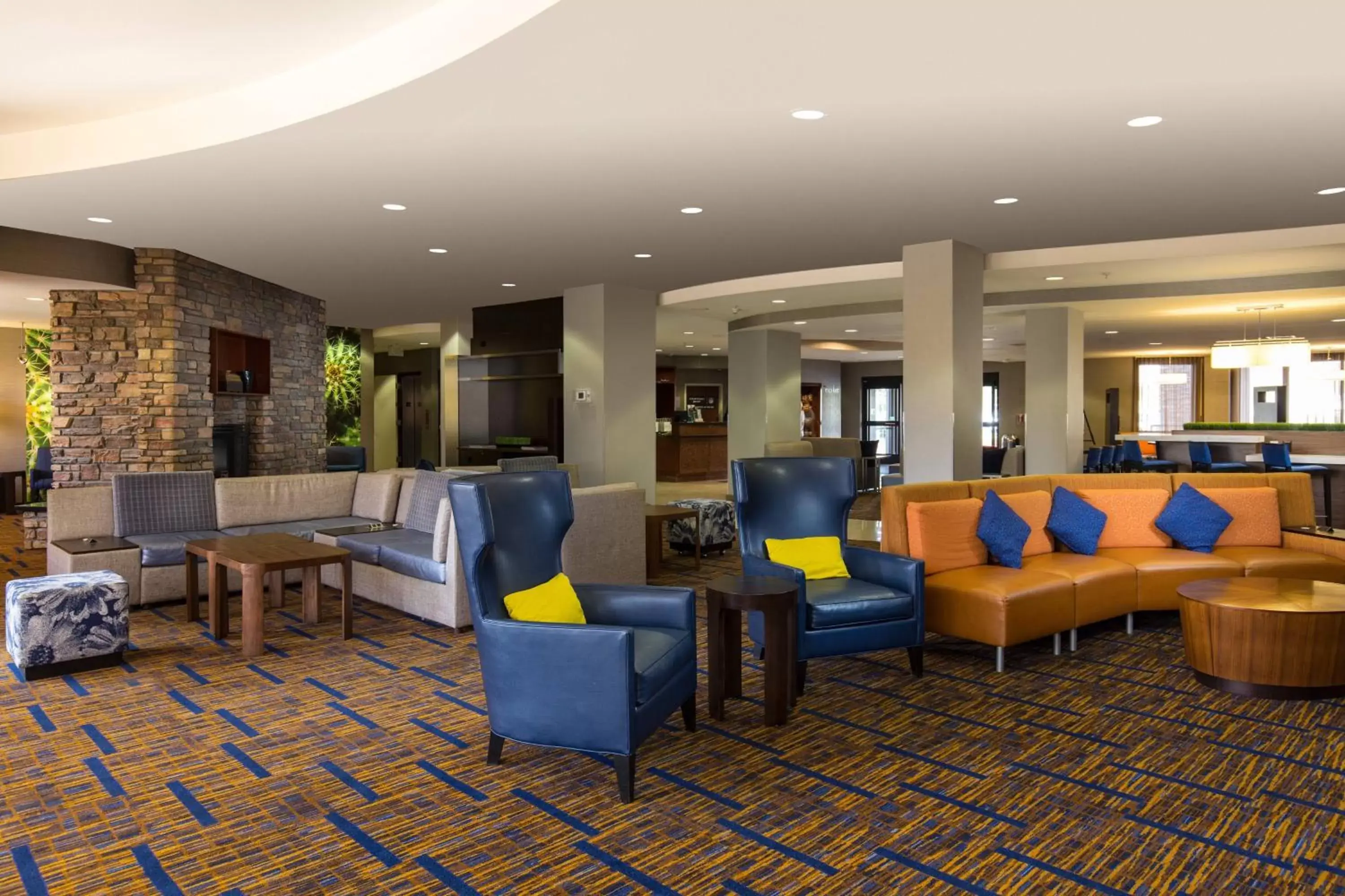 Lobby or reception in Courtyard by Marriott Rancho Cucamonga
