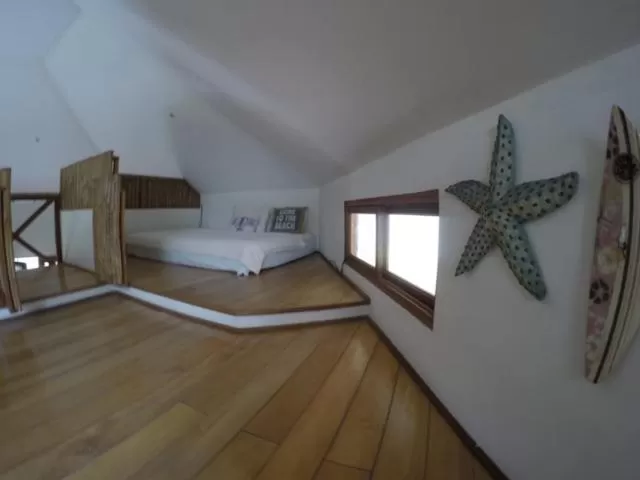 Bed in Cabañas La Casa de Pucha