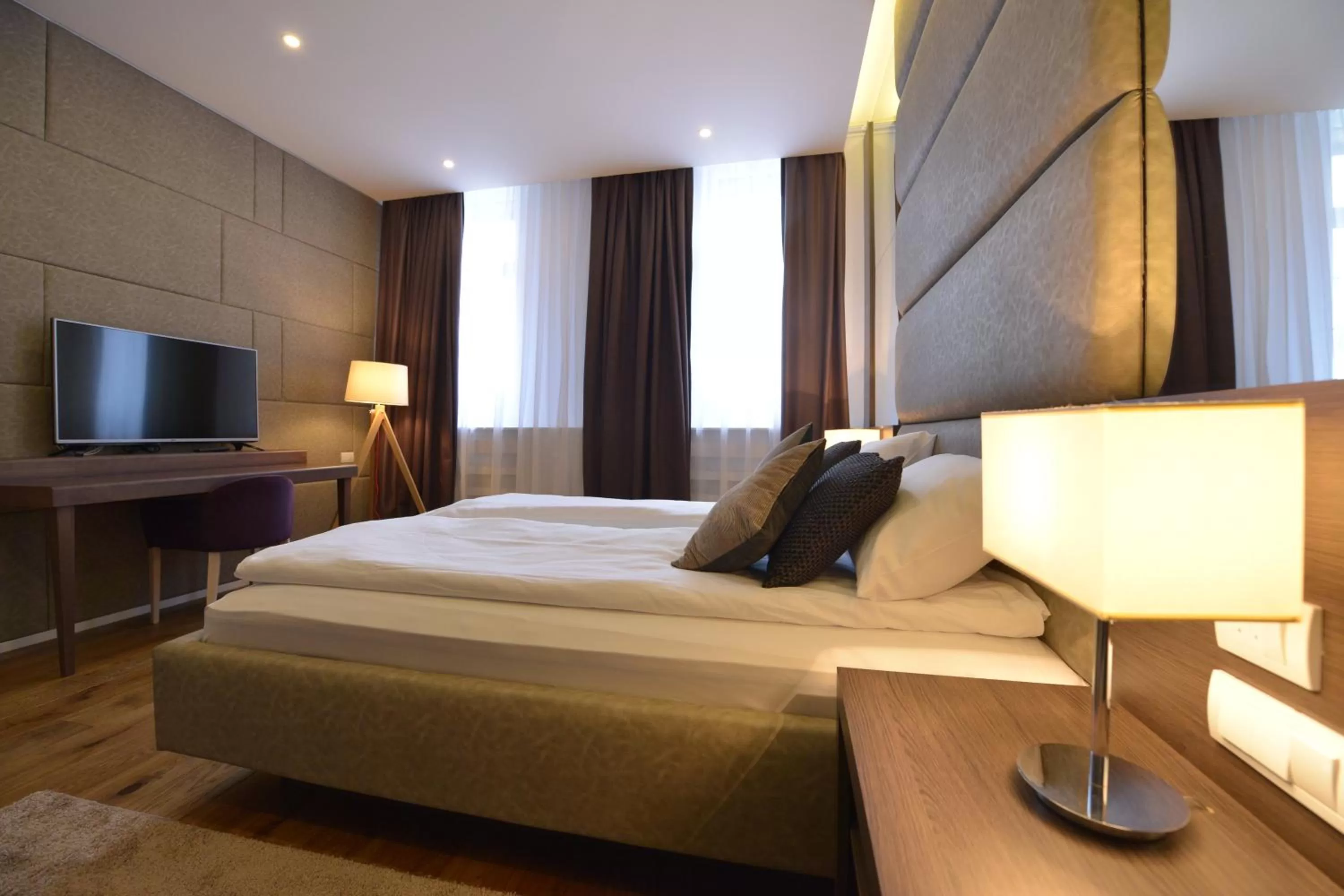 Bedroom, Bed in Boutique Rooms