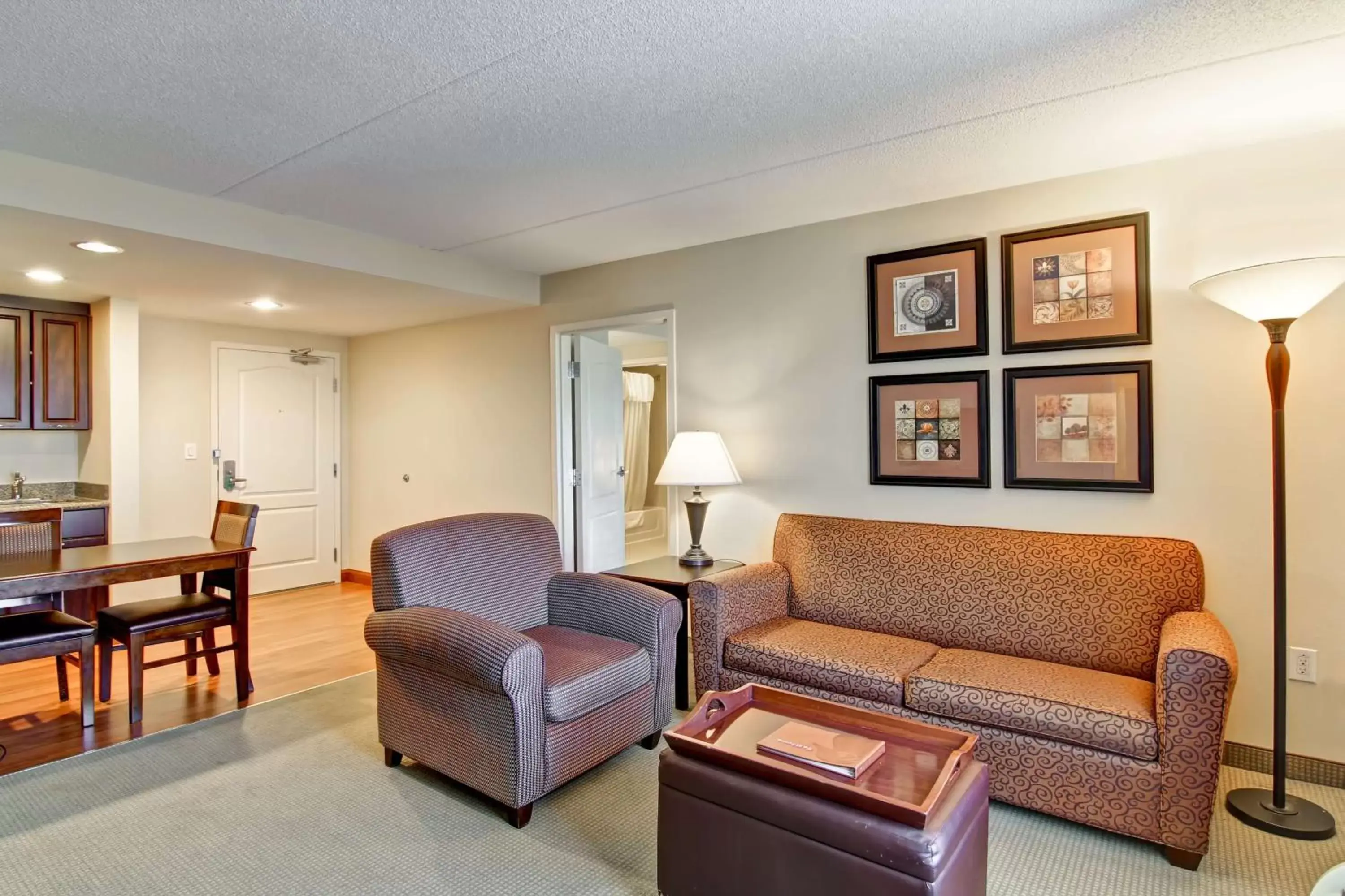 Living room in Homewood Suites by Hilton Sudbury Living room in Homewood Suites by Hilton Sudbury
