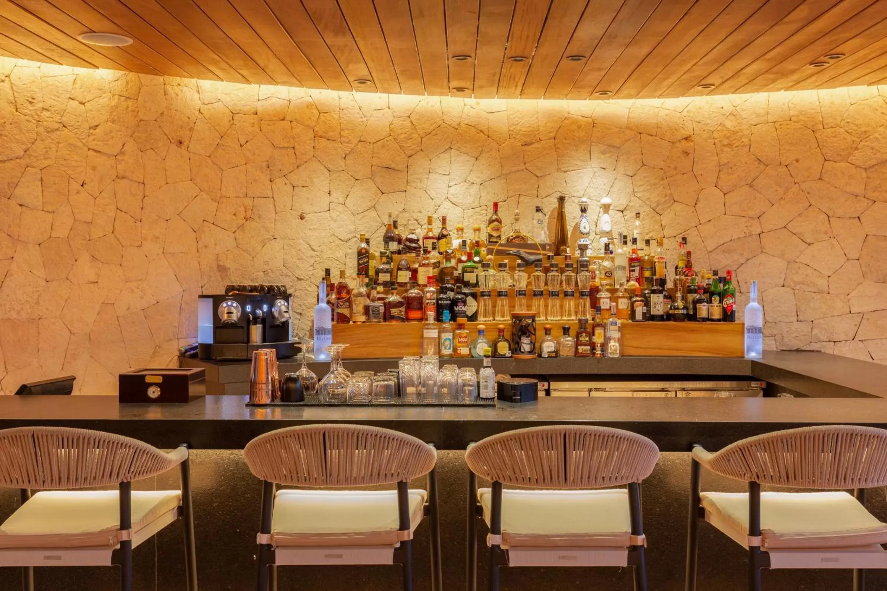 Lounge or bar, Lounge/Bar in Tago Tulum by G Hotels