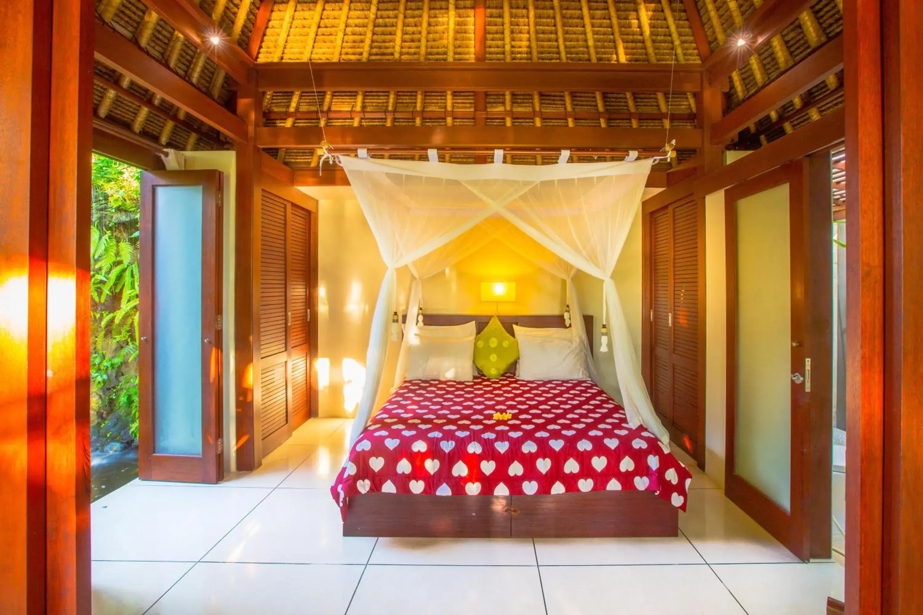 Bed in Bali Harmony Villa