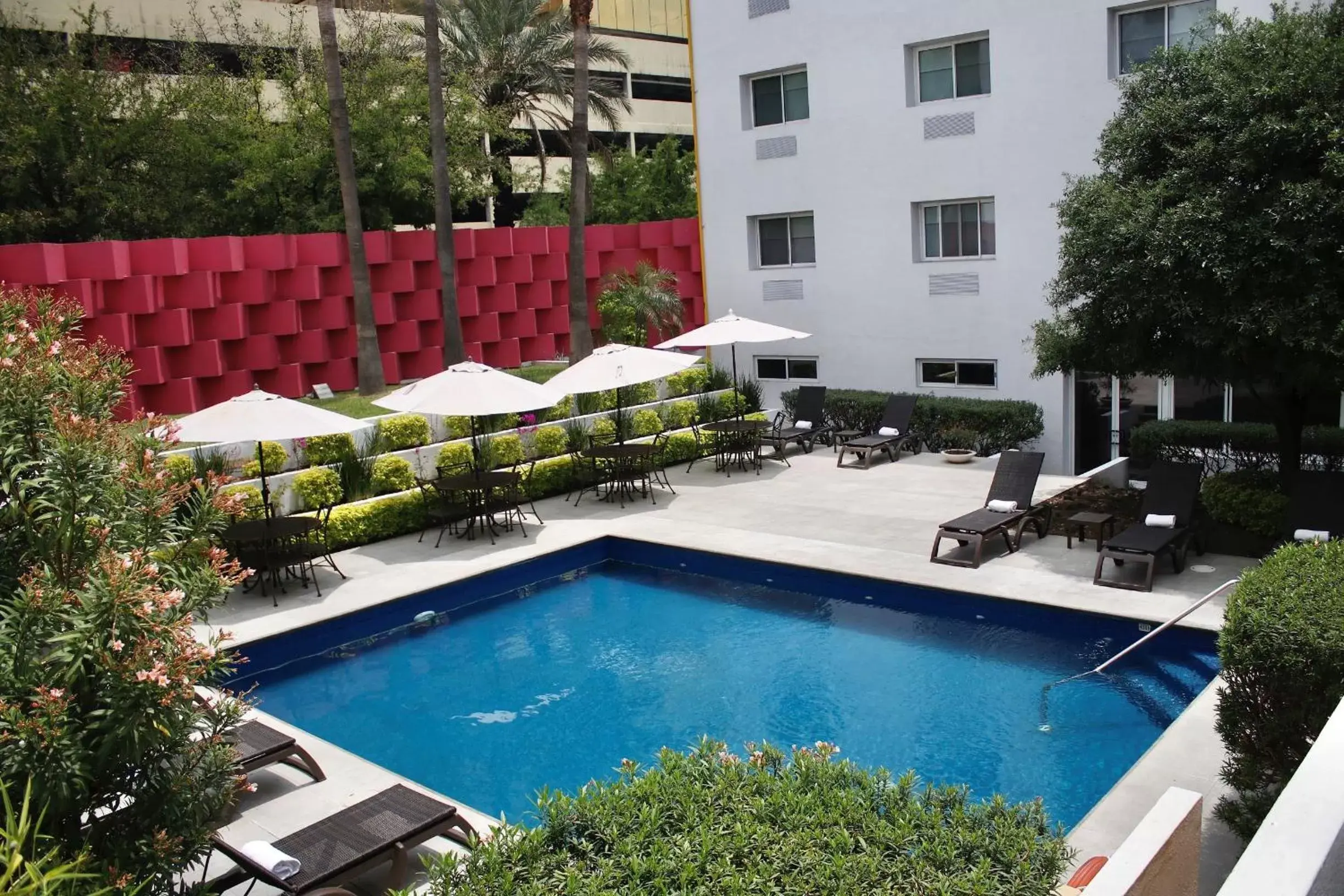 Swimming pool, Pool View in Comfort Inn Monterrey Valle