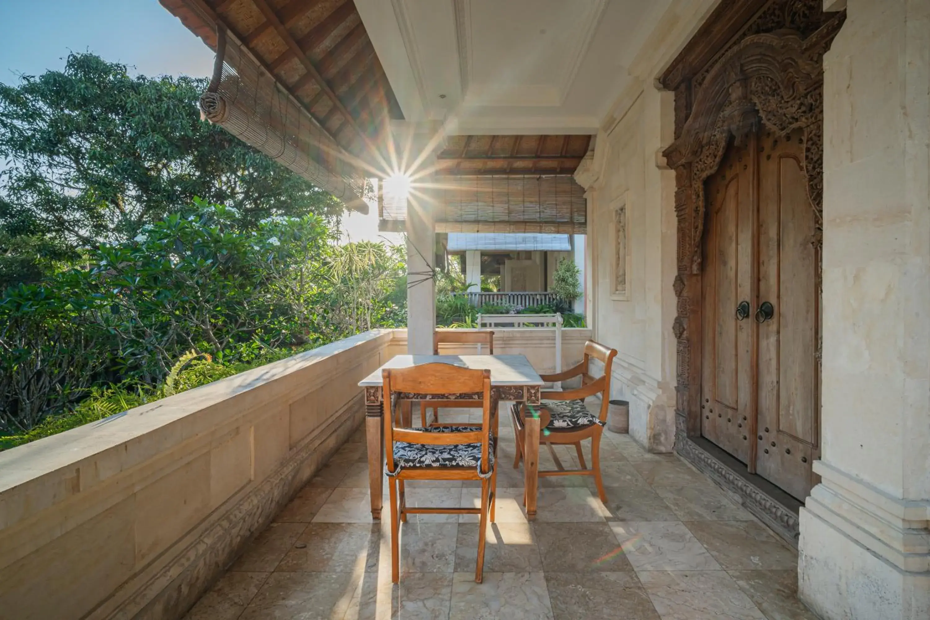 Patio in Honeymoon Guesthouse