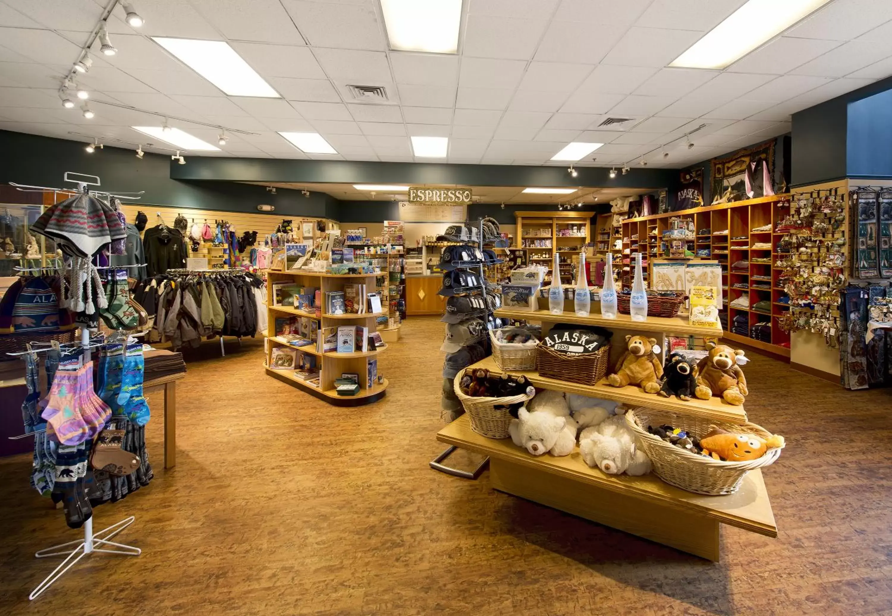 On-site shops in Westmark Fairbanks Hotel and Conference Center