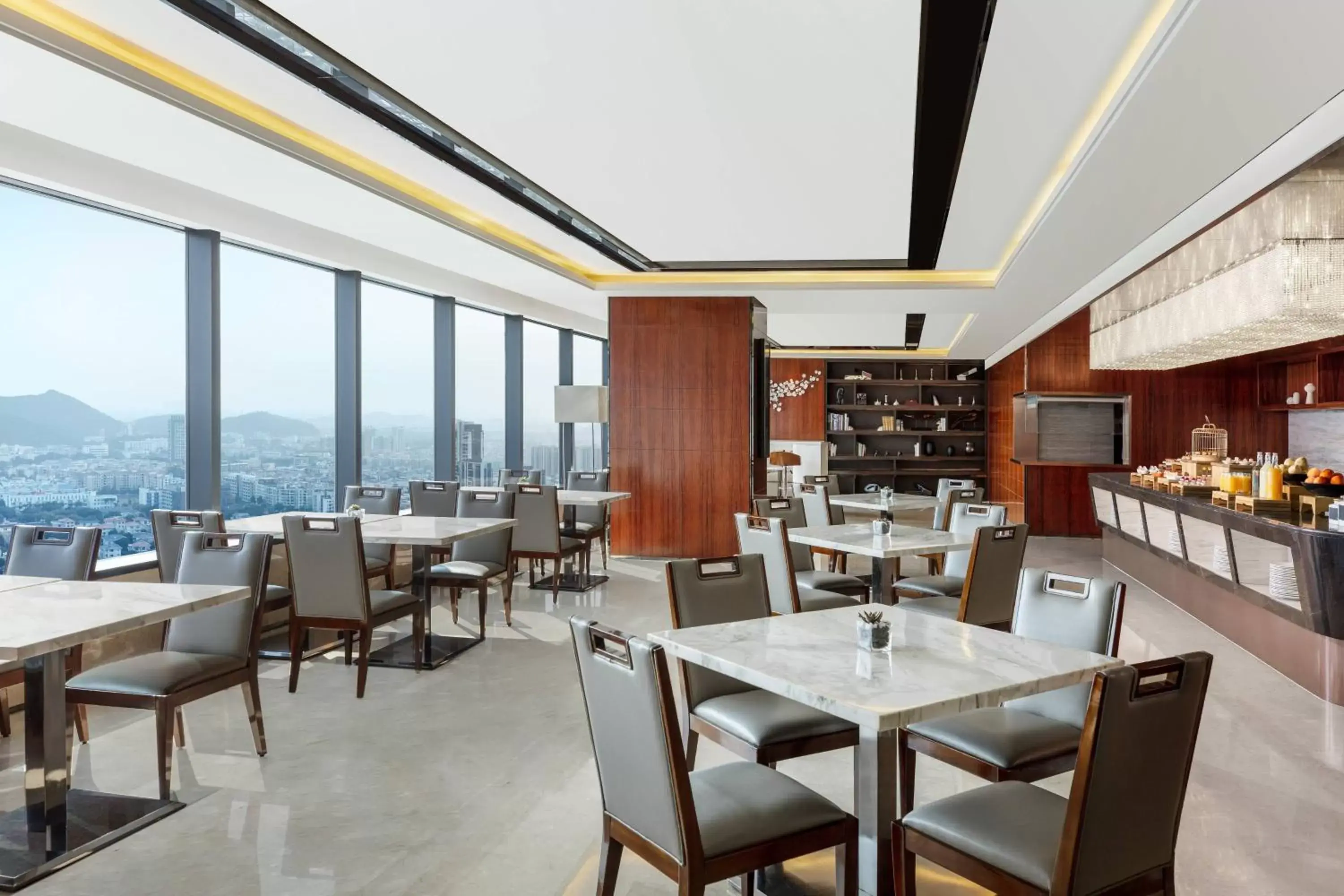 Lounge or bar, Restaurant/Places to Eat in Shunde Marriott Hotel