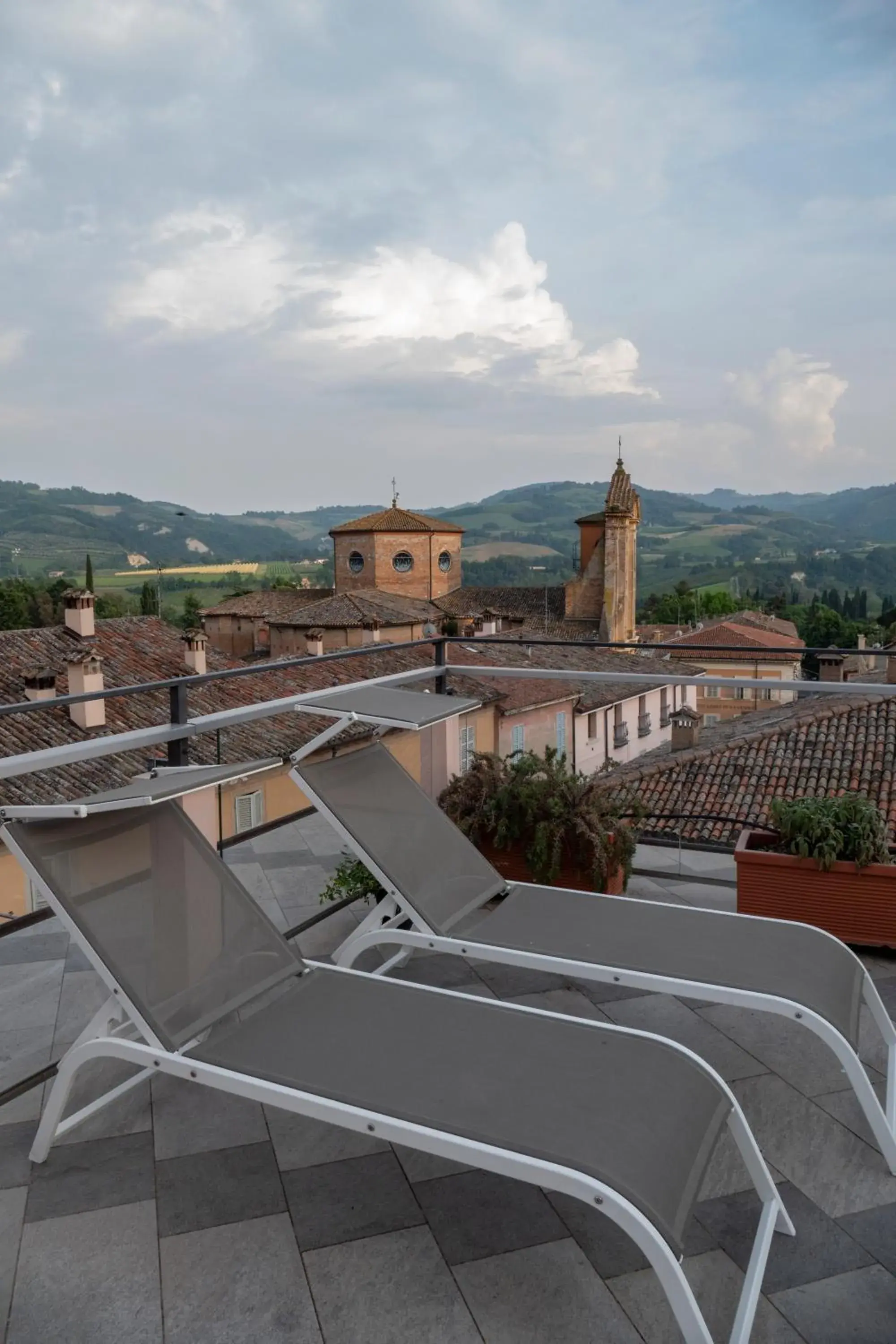 Balcony/Terrace in Albergo La Rocca