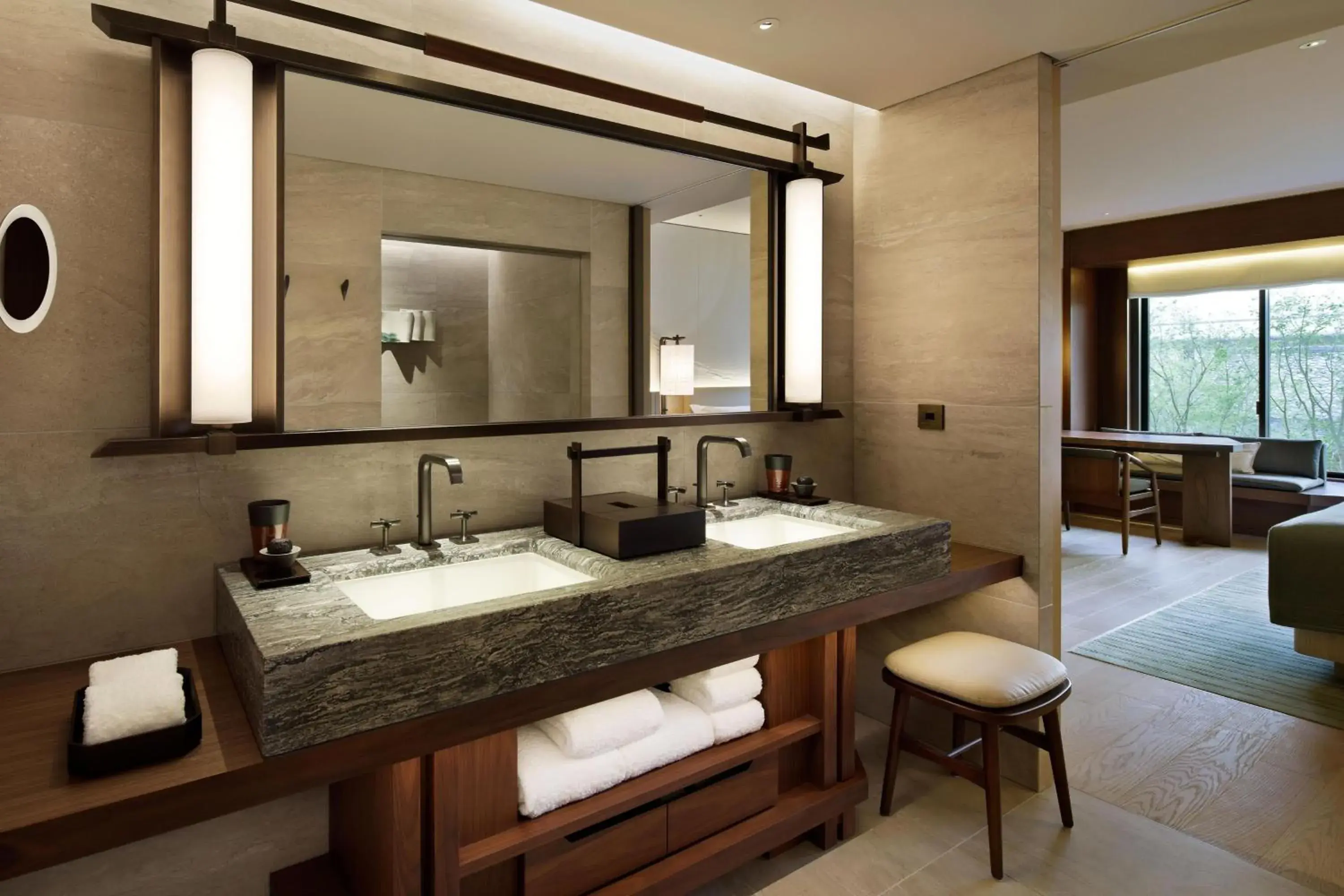 Bathroom in HOTEL THE MITSUI KYOTO, a Luxury Collection Hotel & Spa