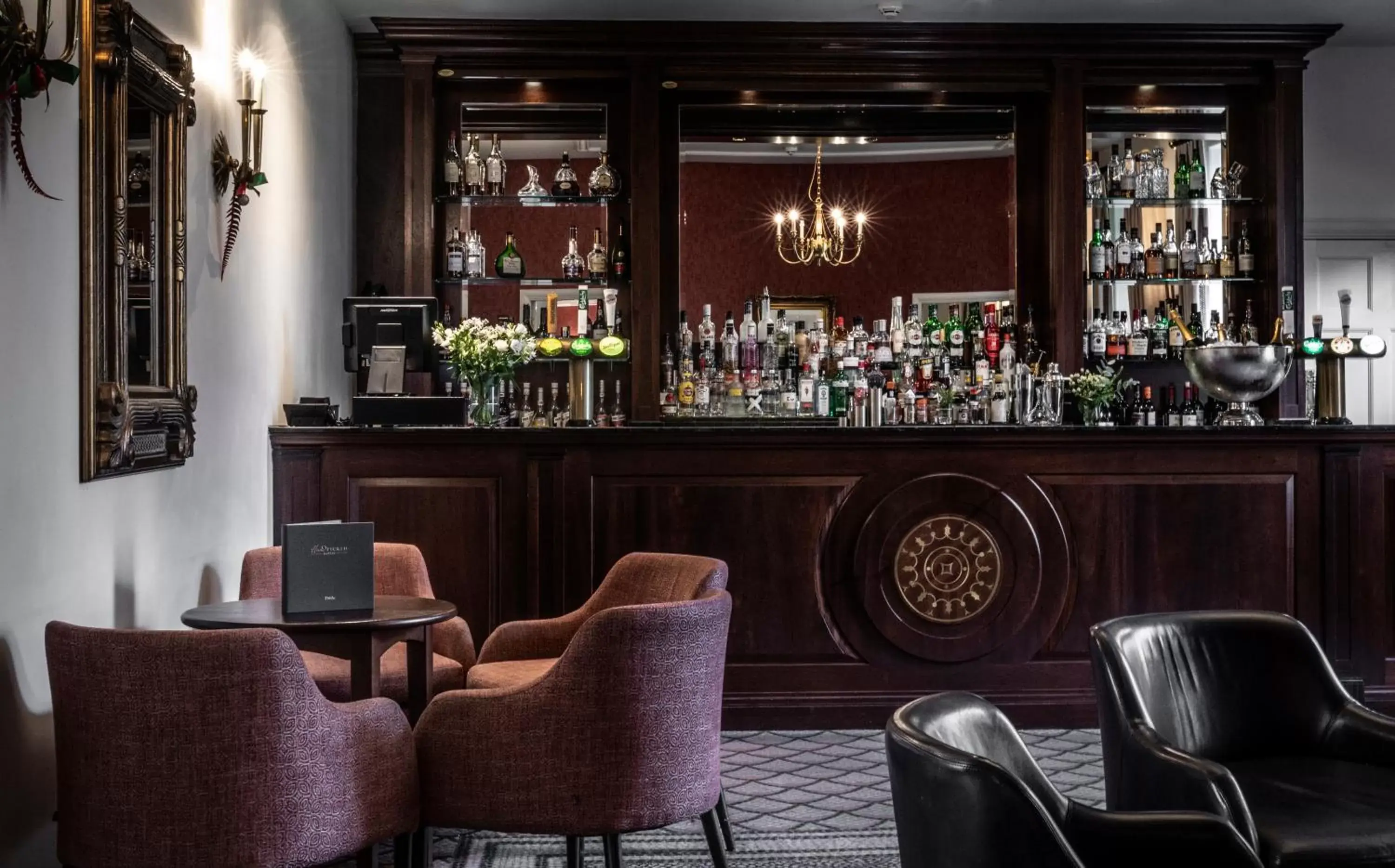 Lounge or bar in Bailbrook House Hotel, Bath Lounge or bar in Bailbrook House Hotel, Bath