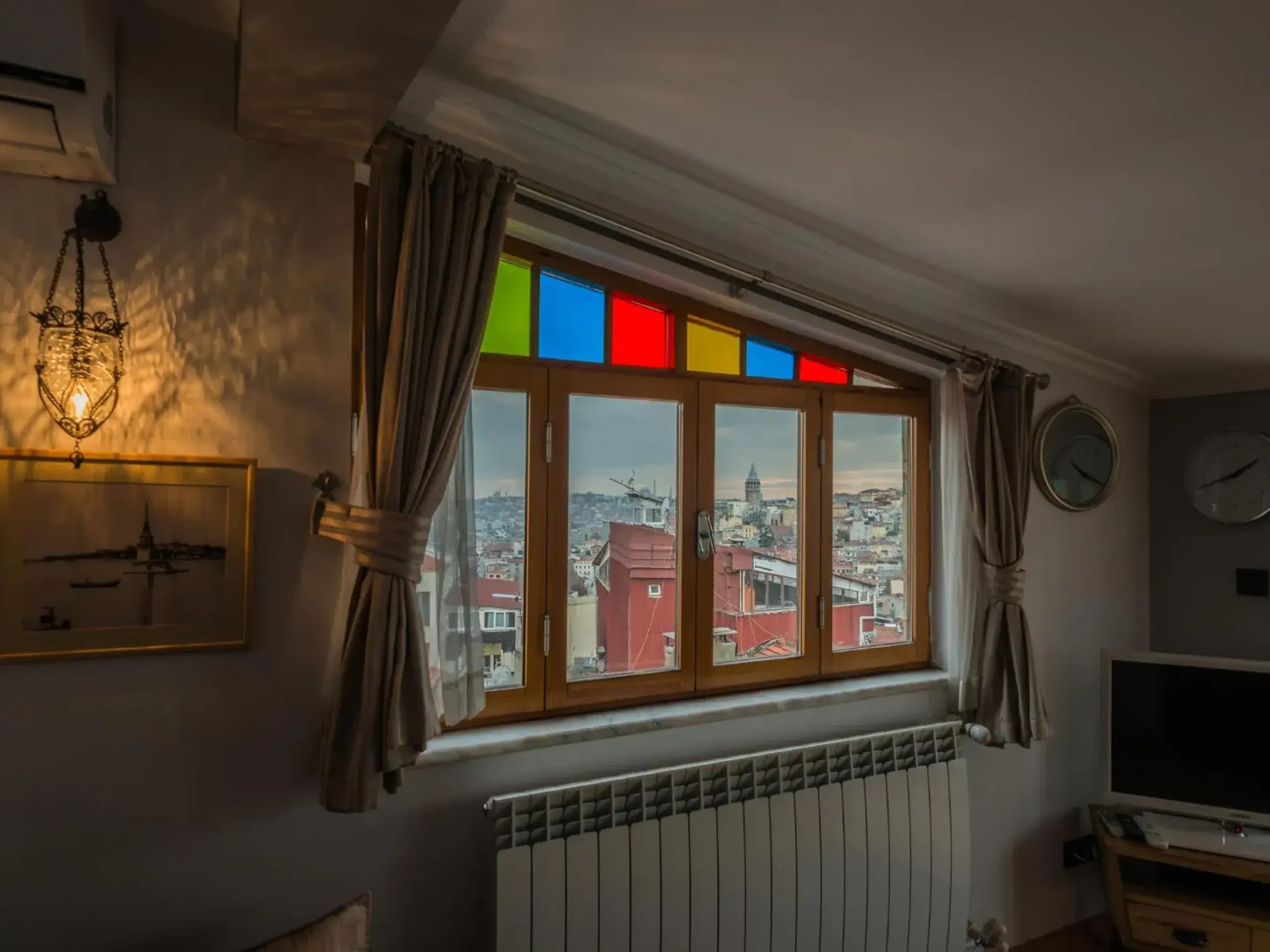 Living room in MySuite Istanbul Cihangir