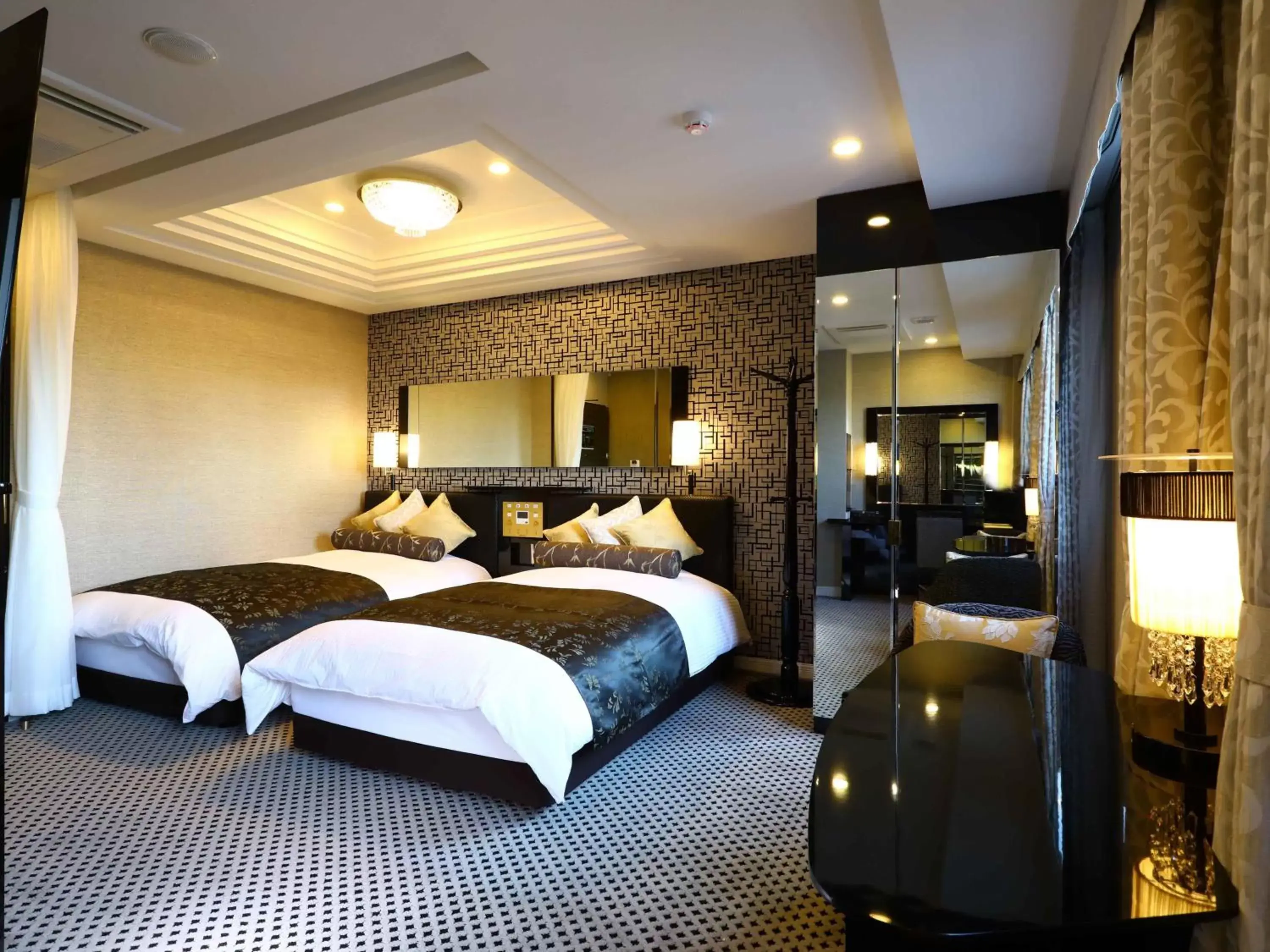 Bed in APA Hotel Yamanote Otsuka Ekimae Tower Bed in APA Hotel Yamanote Otsuka Ekimae Tower