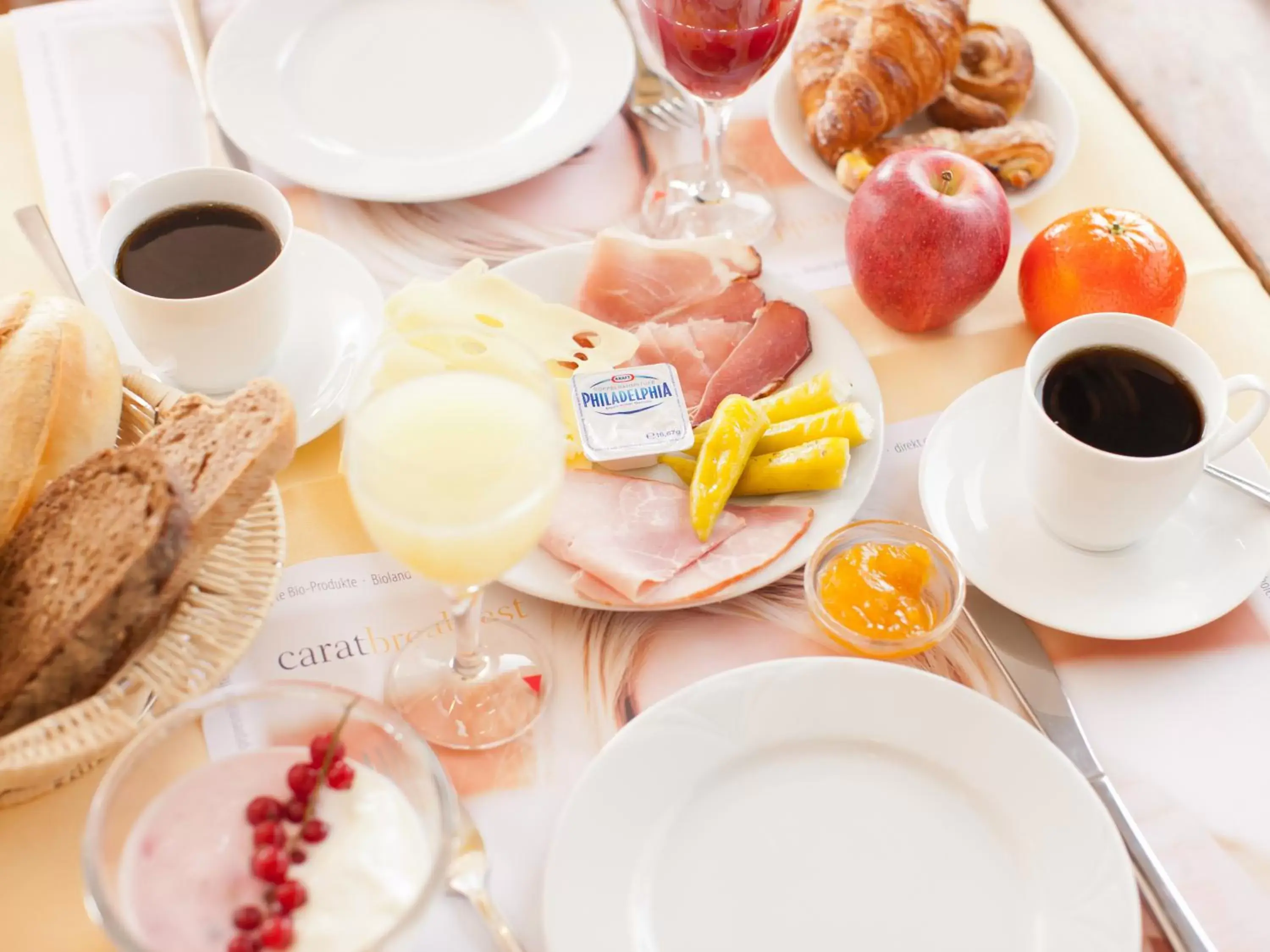 Buffet breakfast, Breakfast in Hotel Traube Rüdesheim