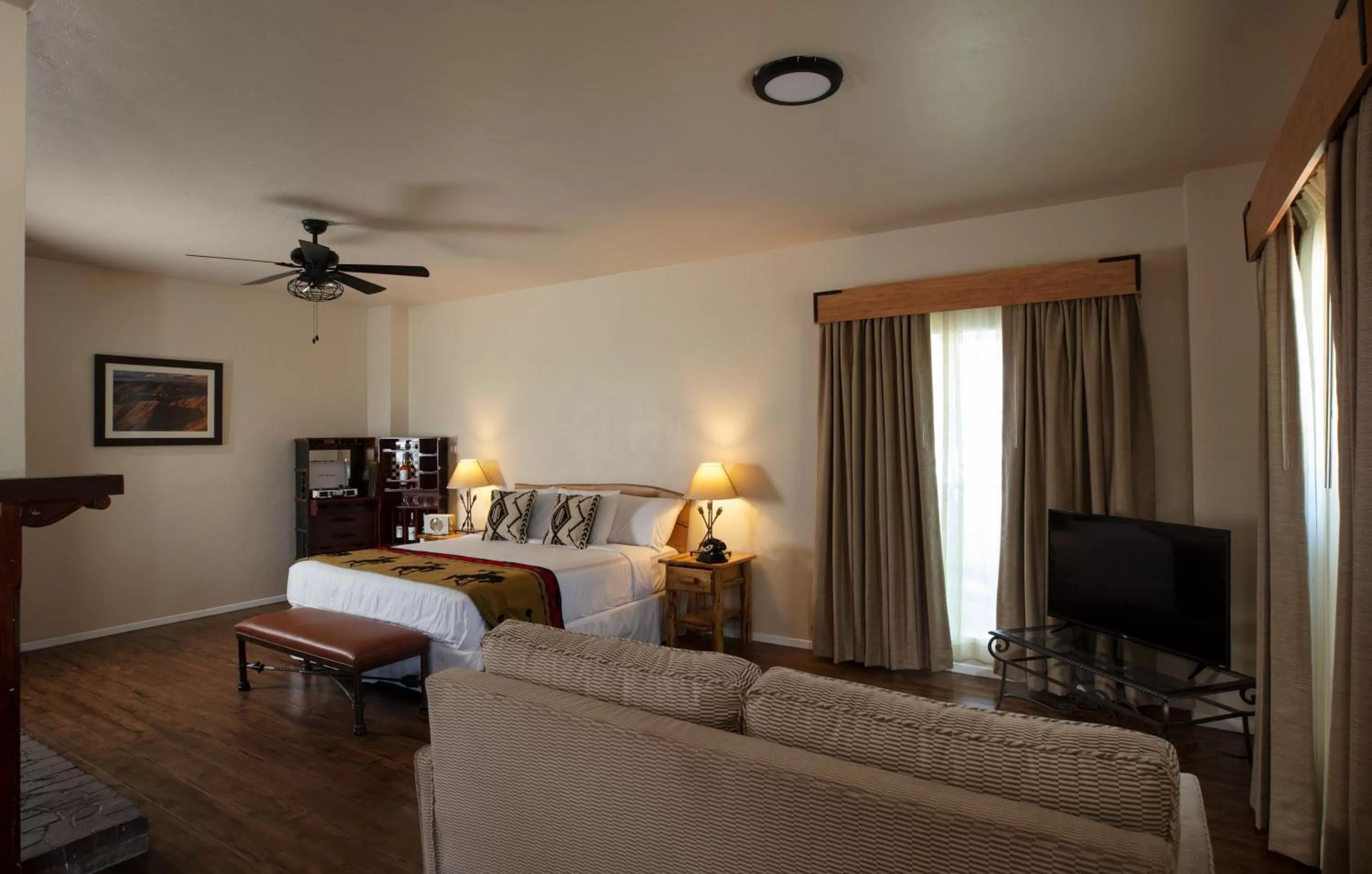 Bed in Hotel El Rancho