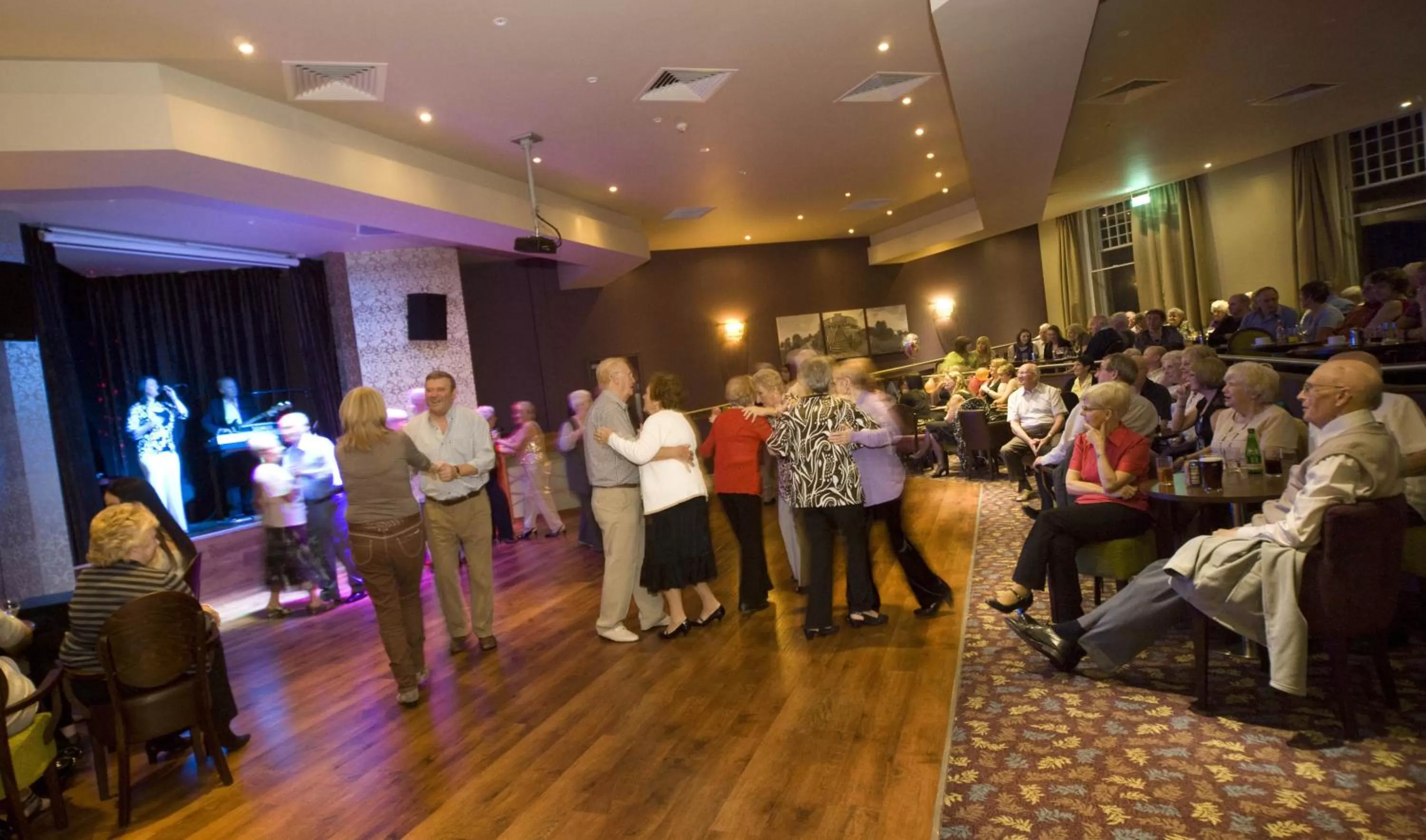 group of guests in The Glenburn Hotel