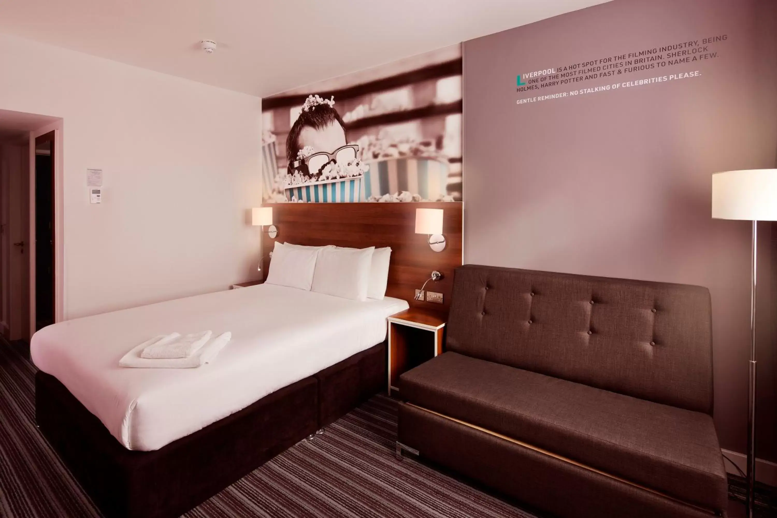 Photo of the whole room, Bed in Heeton Concept Hotel - City Centre Liverpool