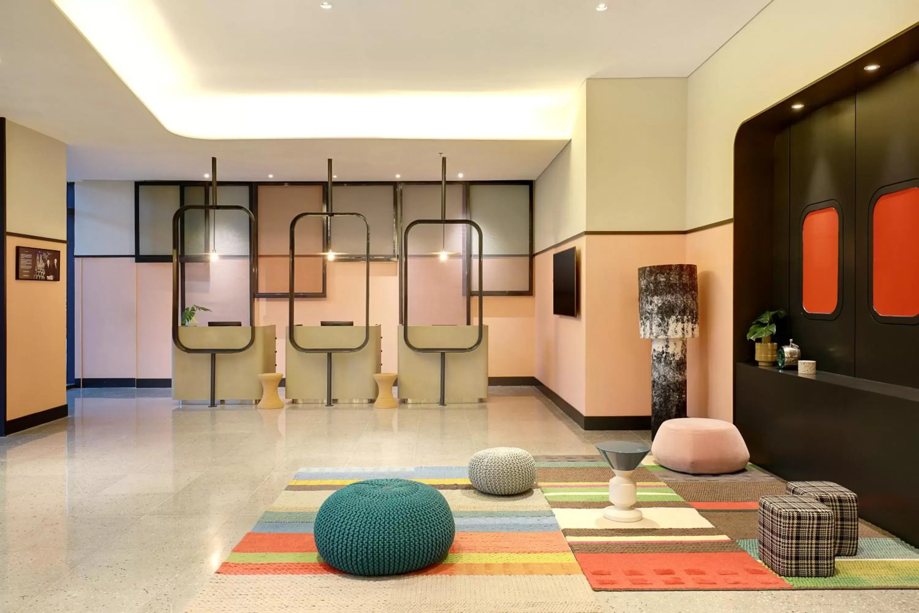 Lobby or reception in ibis Styles Jakarta Tanah Abang