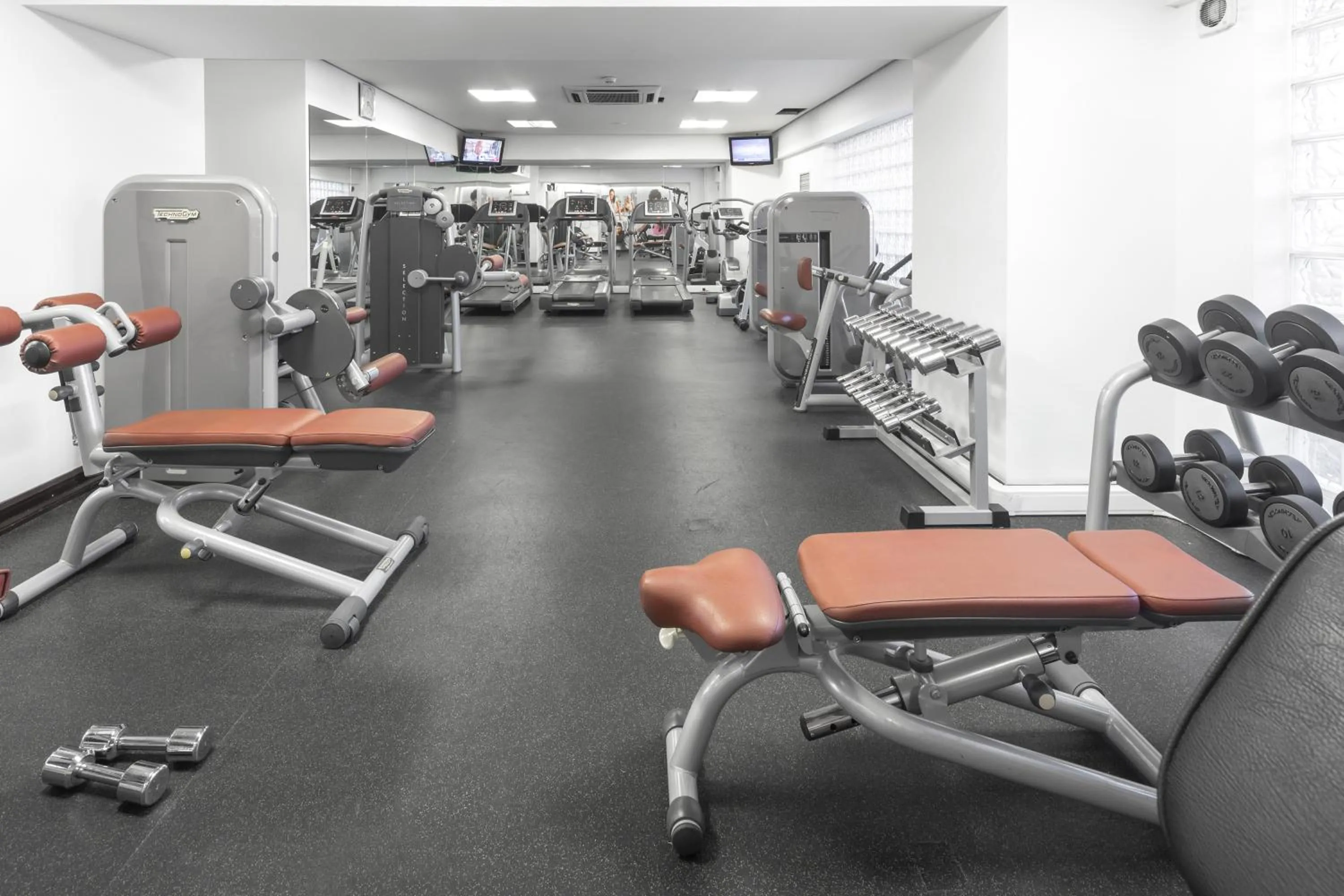 Fitness centre/facilities in Hotel Alvalade