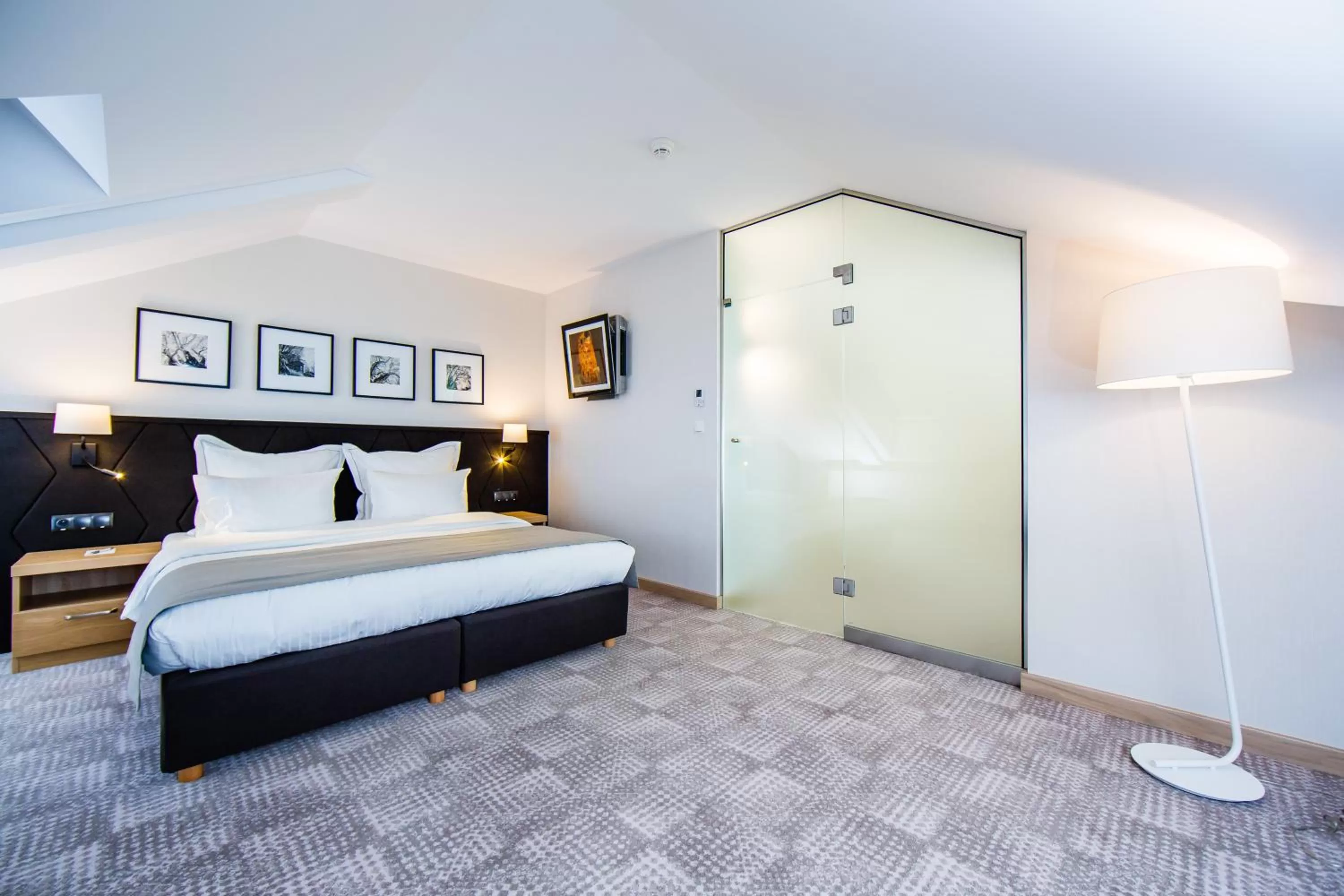 Bed in Hotel Sokół Wellness & SPA