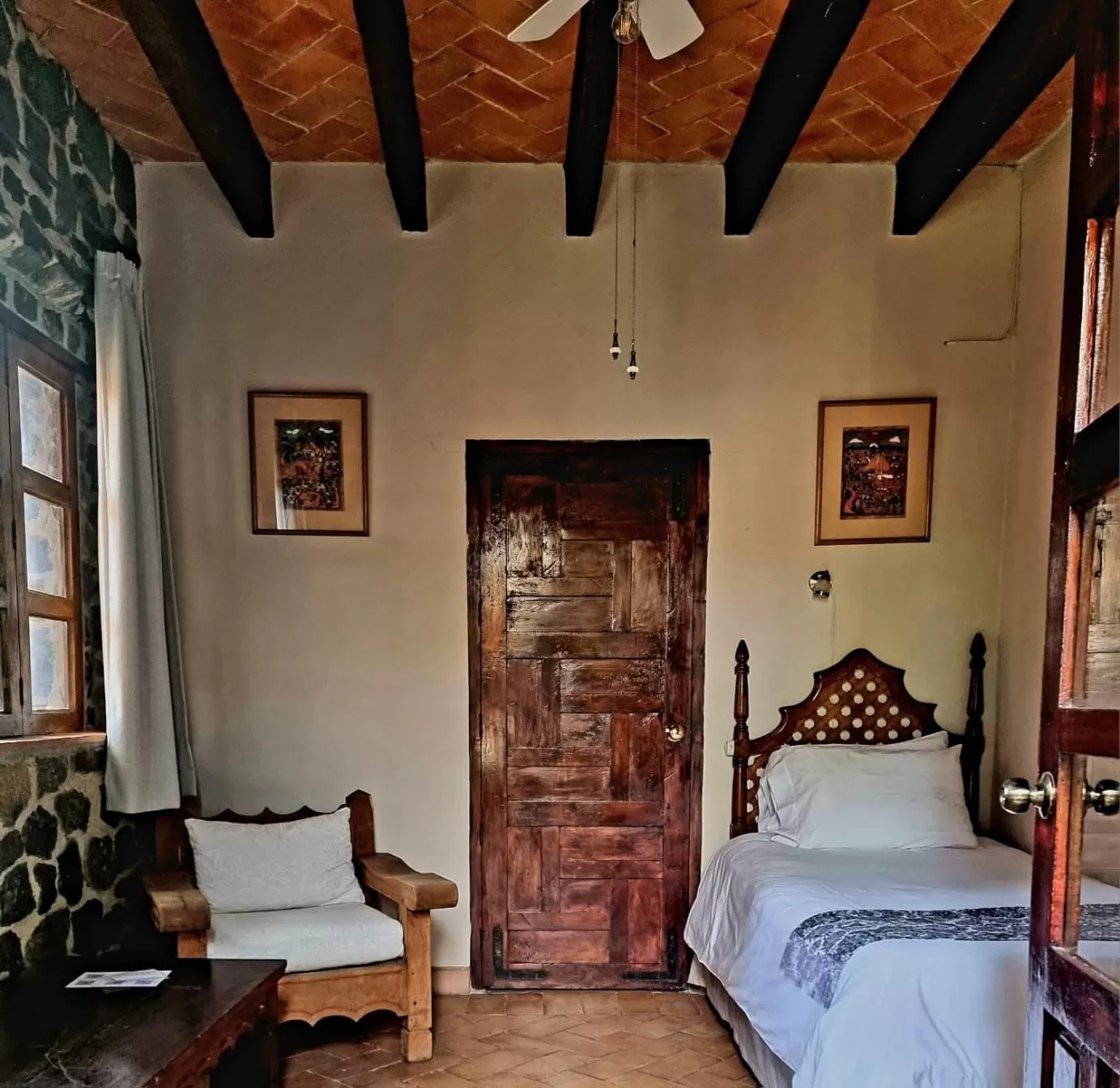 Bed in Hacienda de las Flores