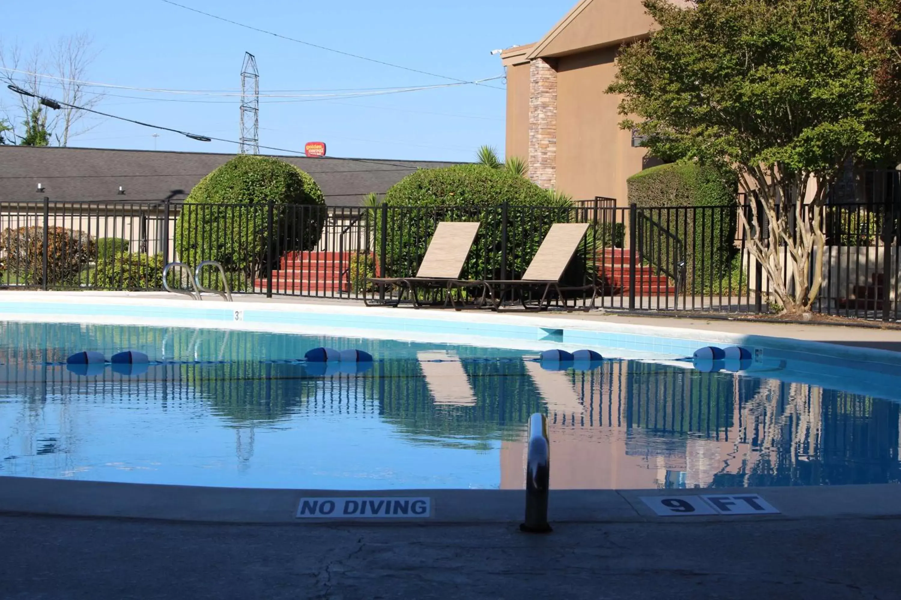 View (from property/room), Swimming Pool in Best Western Plus Burlington