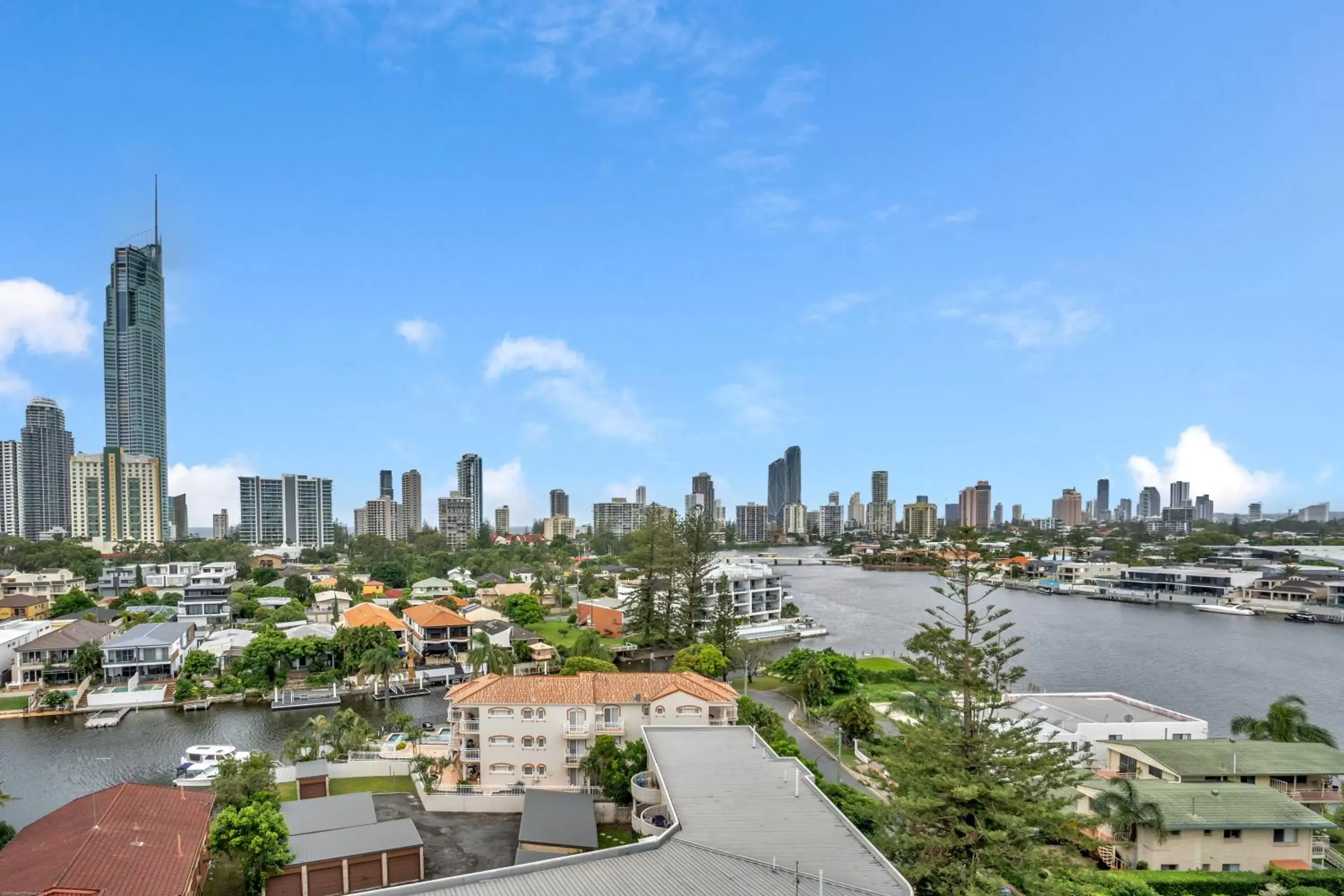 City view in Peninsular Gold Coast