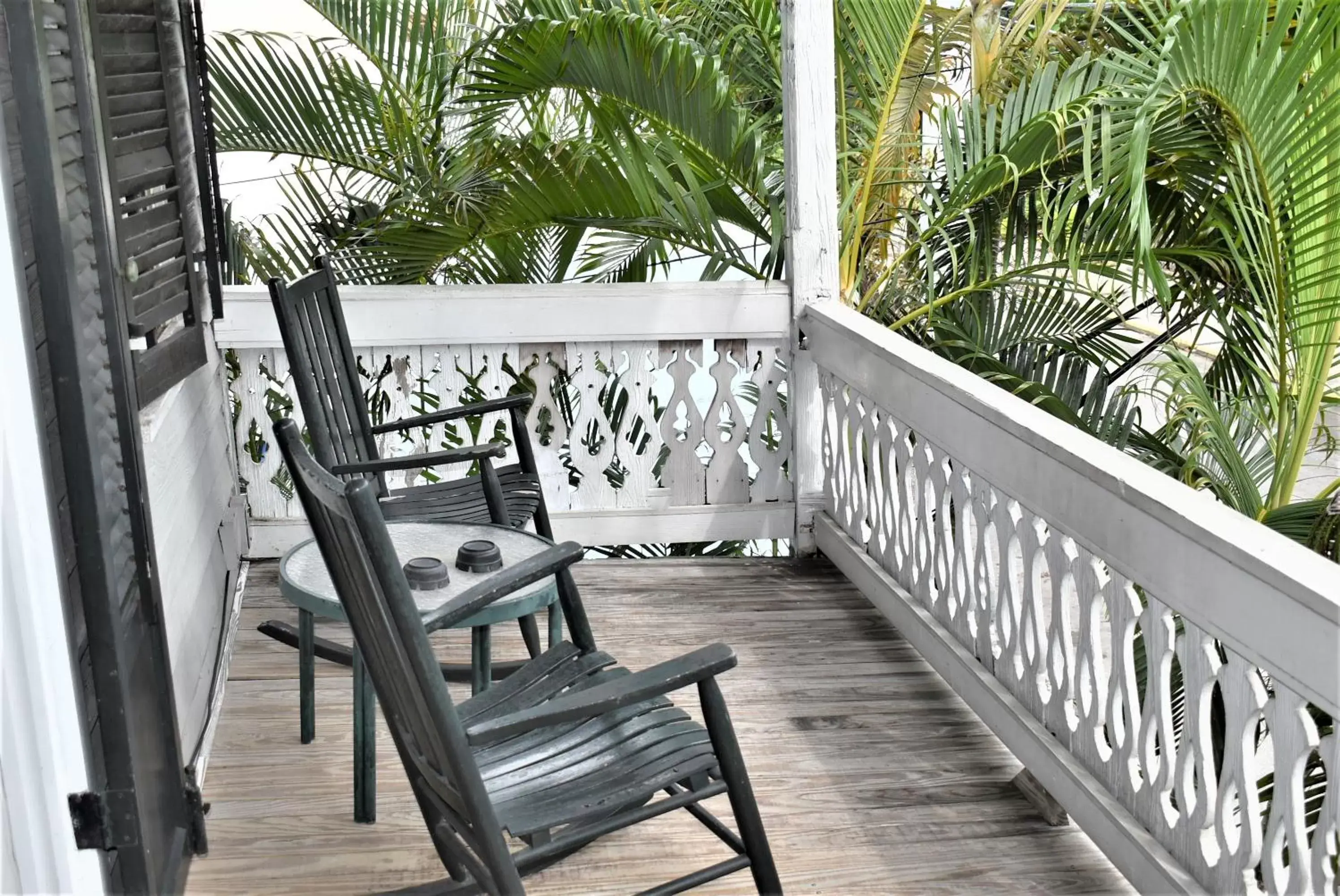 Balcony/Terrace in Simonton Court Historic Inn & Cottages