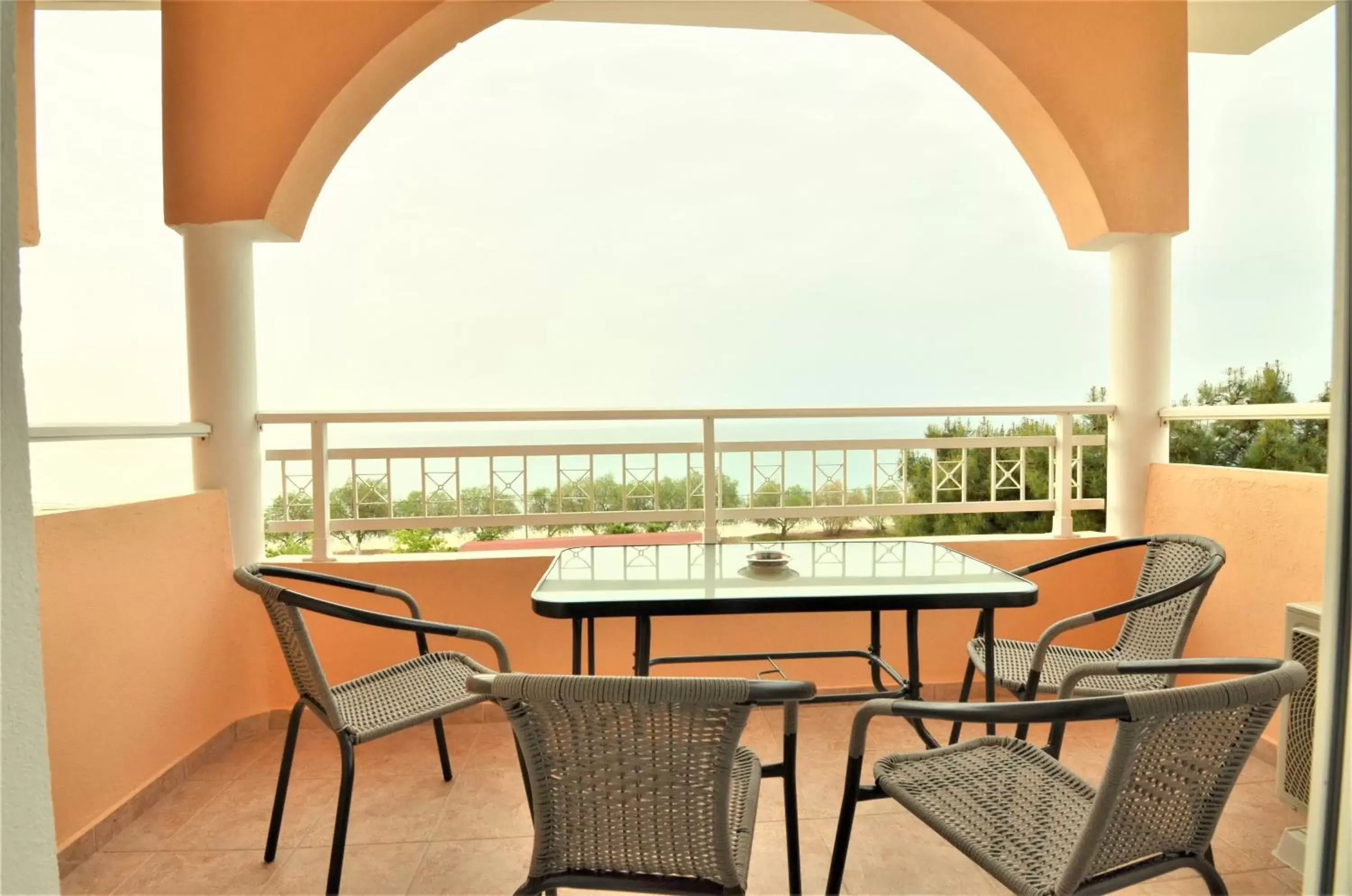 Balcony/Terrace in Thassos Hotel Grand Beach