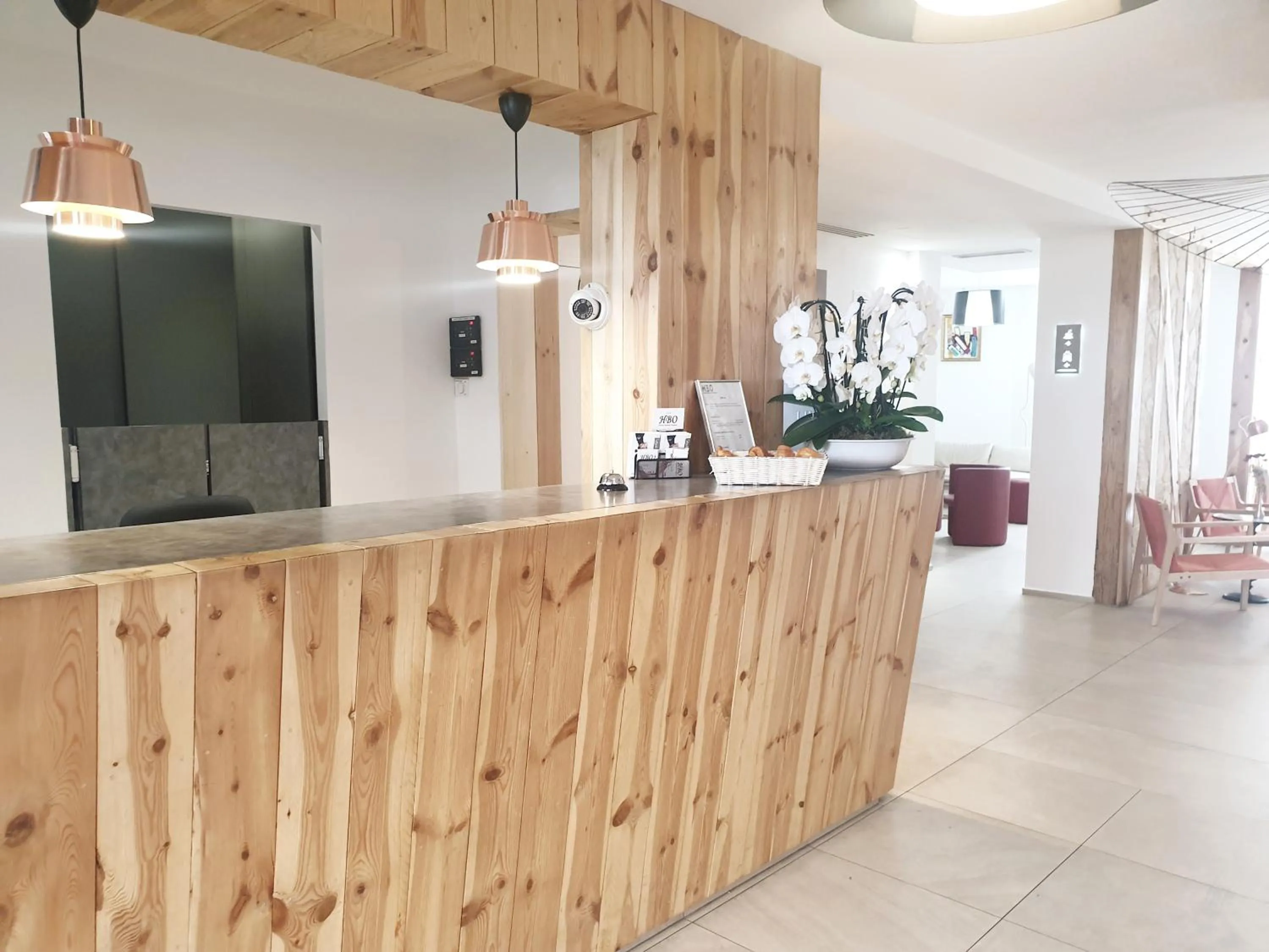 Lobby or reception in Hôtel Brésil Opéra SPA