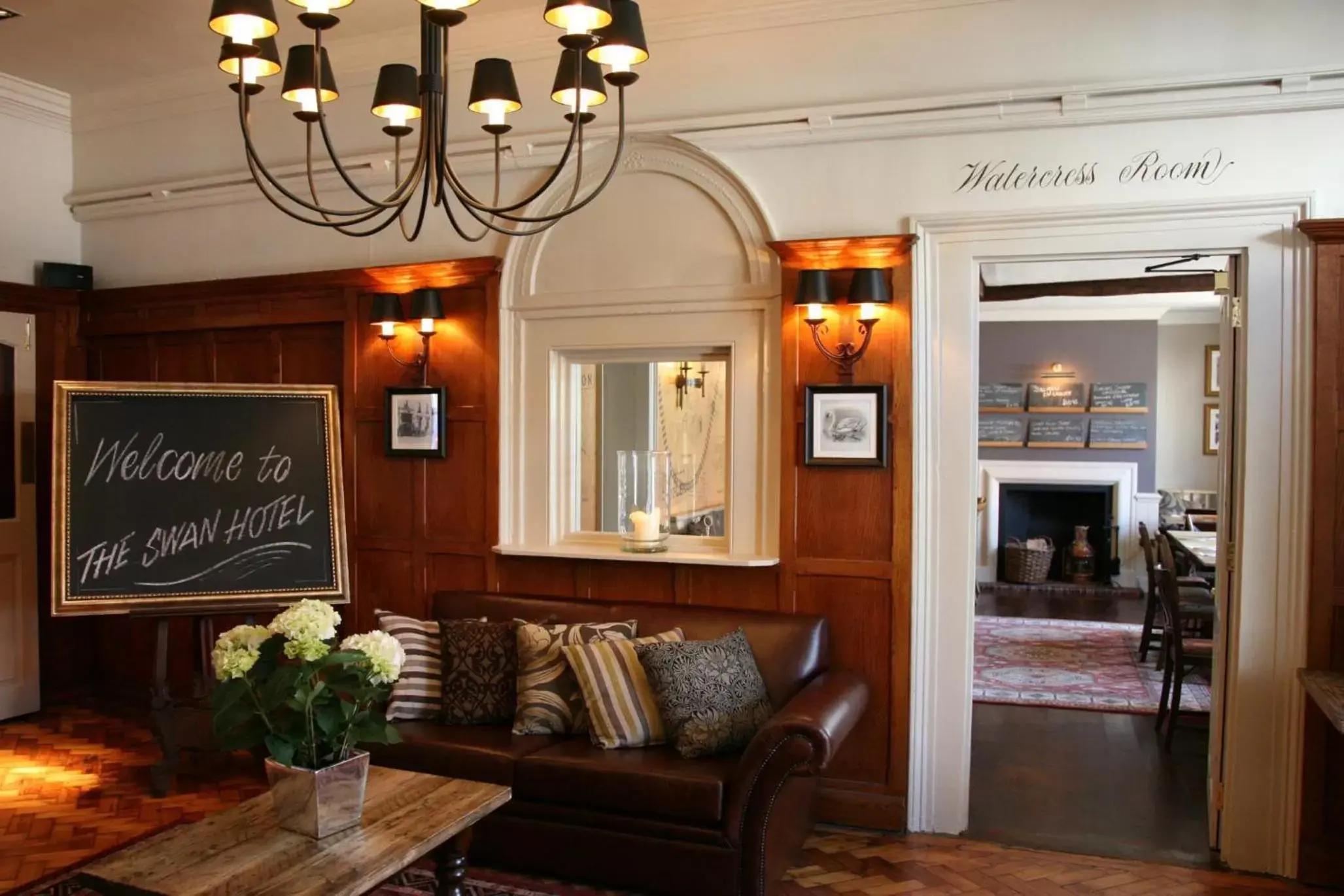 Decorative detail, Lobby/Reception in The Swan Hotel