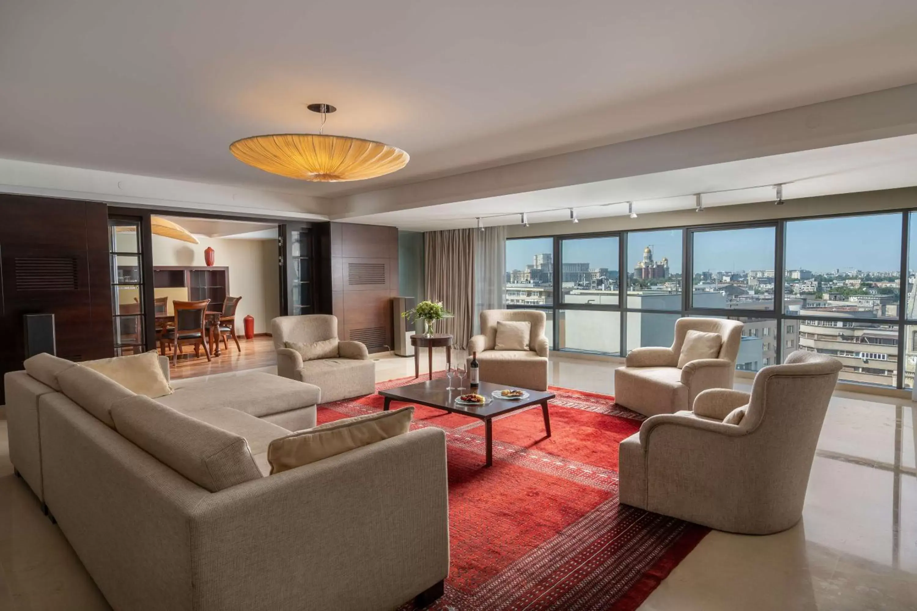 Photo of the whole room, Seating Area in Radisson Blu Hotel Bucharest