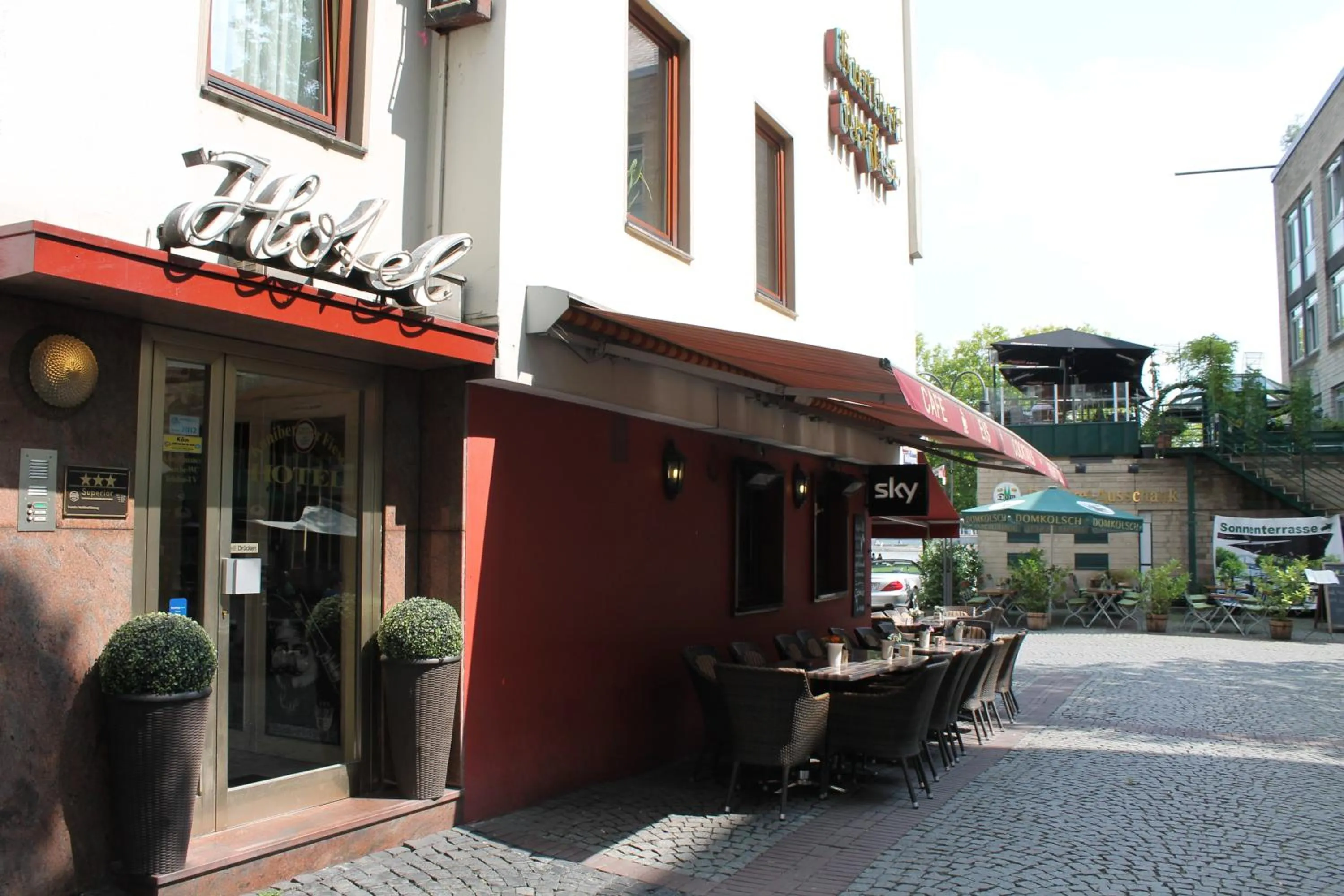Facade/entrance in Hotel Kunibert der Fiese - Superior