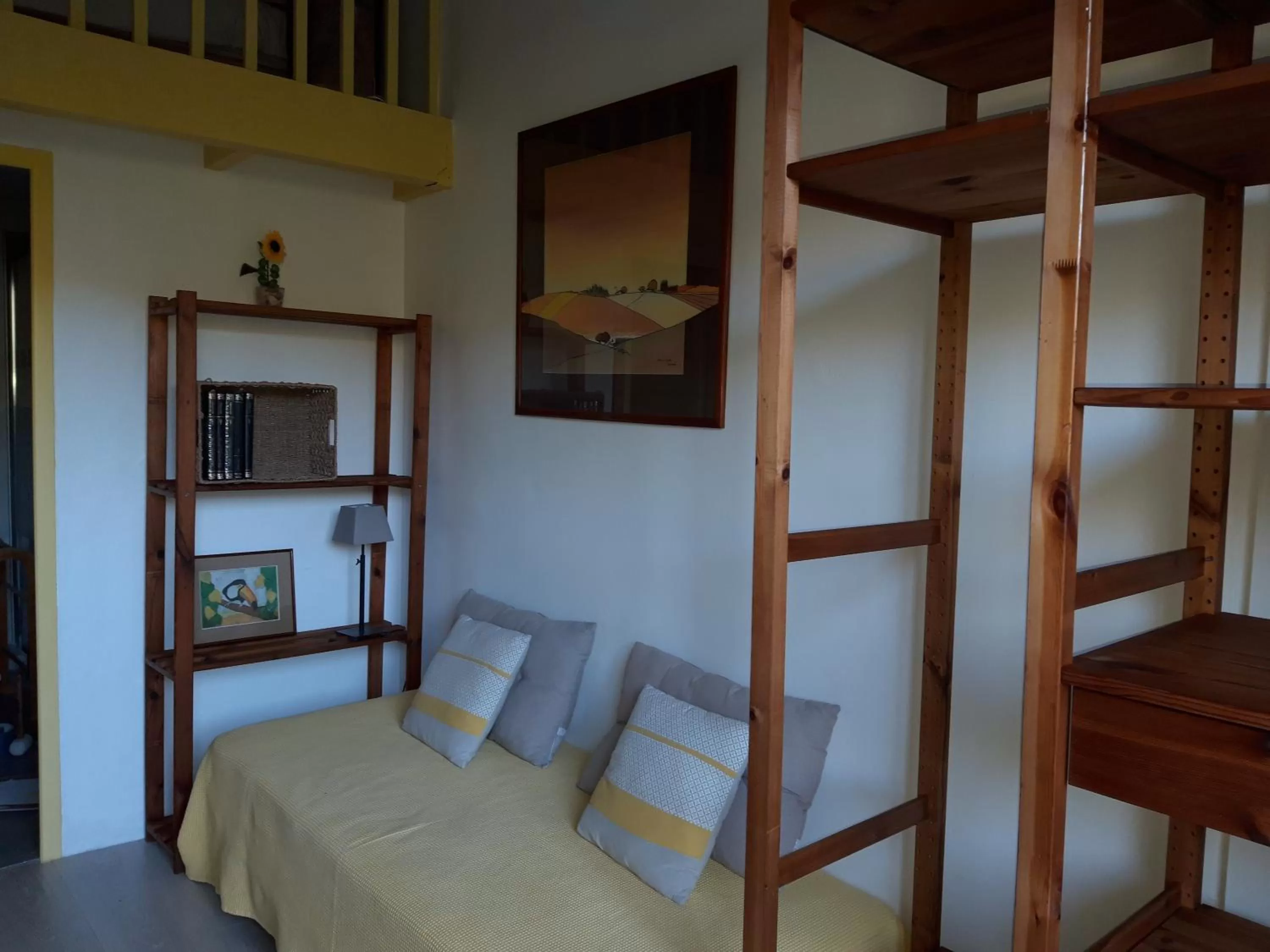 Seating area in Chambres d'Hôtes Aux Tournesols